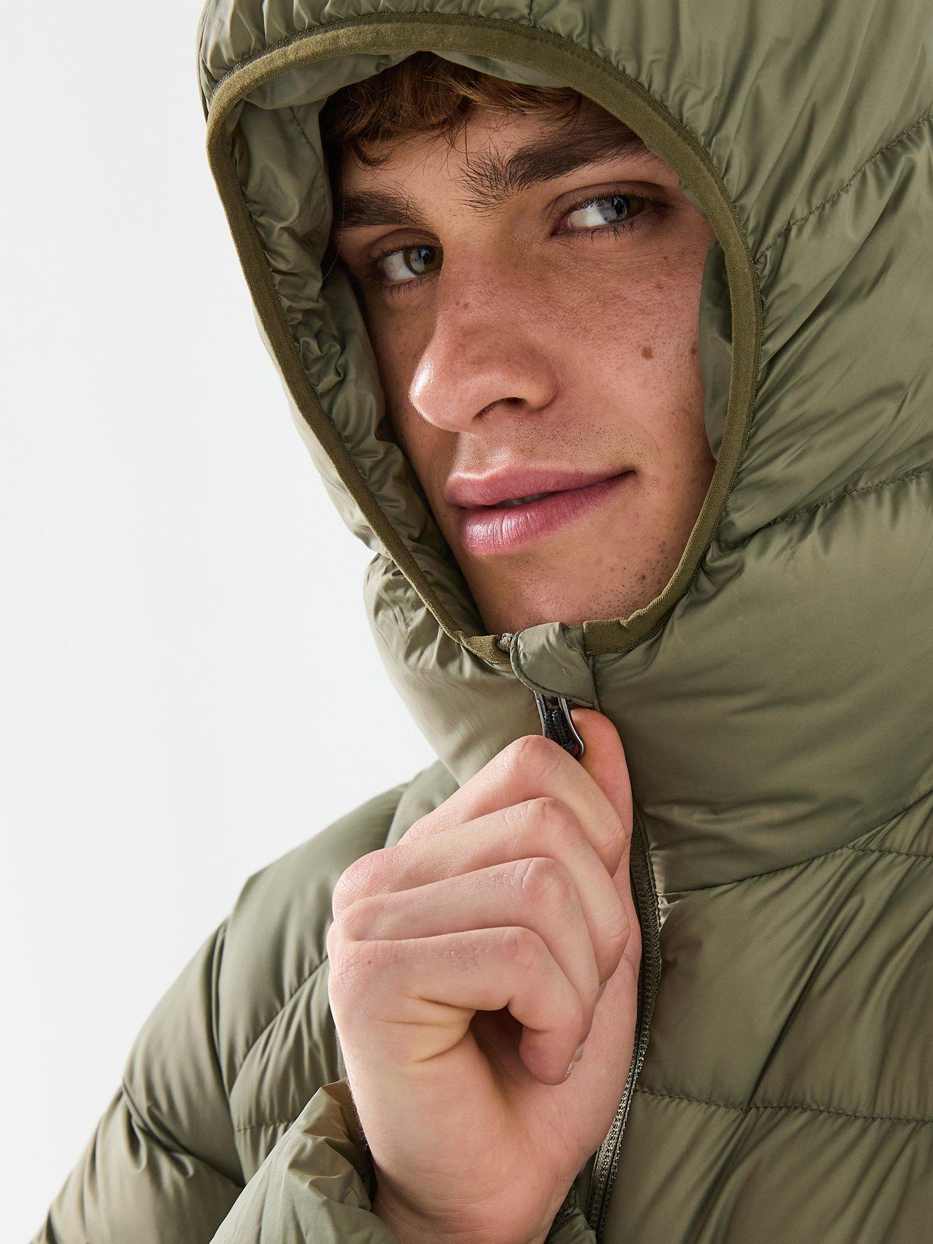  image of pyrenex-arial-hooded-lightweight-packable-padded-jacket-green
