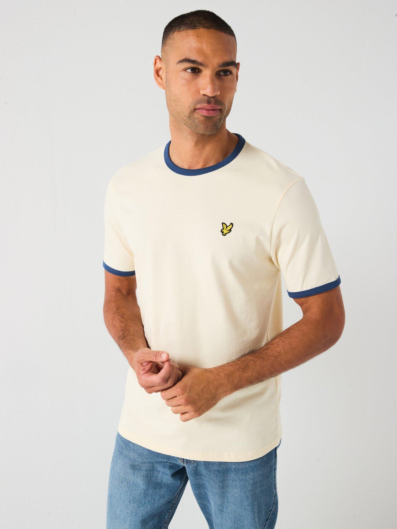 Lyle & Scott Ringer T-Shirt- Cream