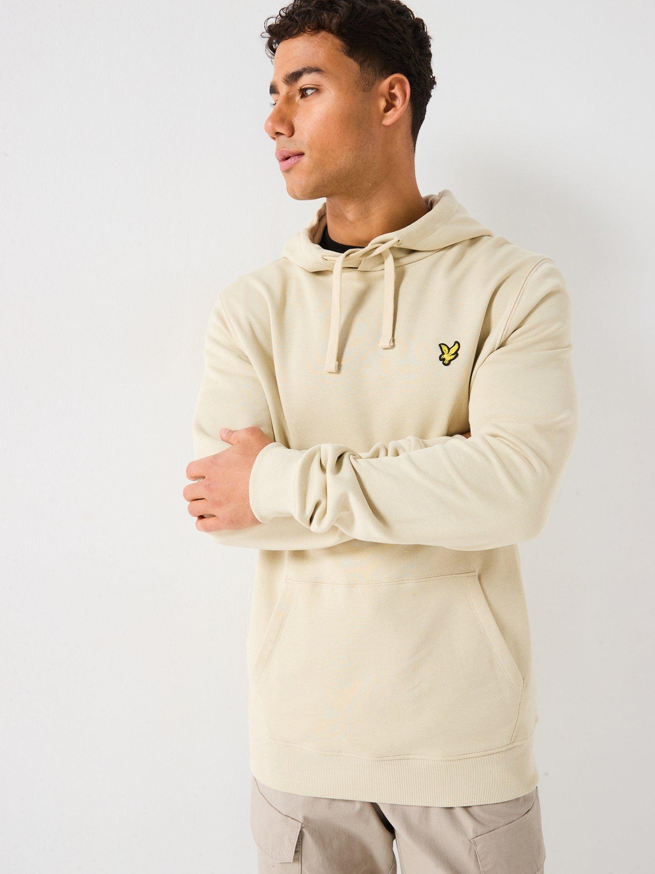 front image of lyle-scott-pullover-hoodie--cream