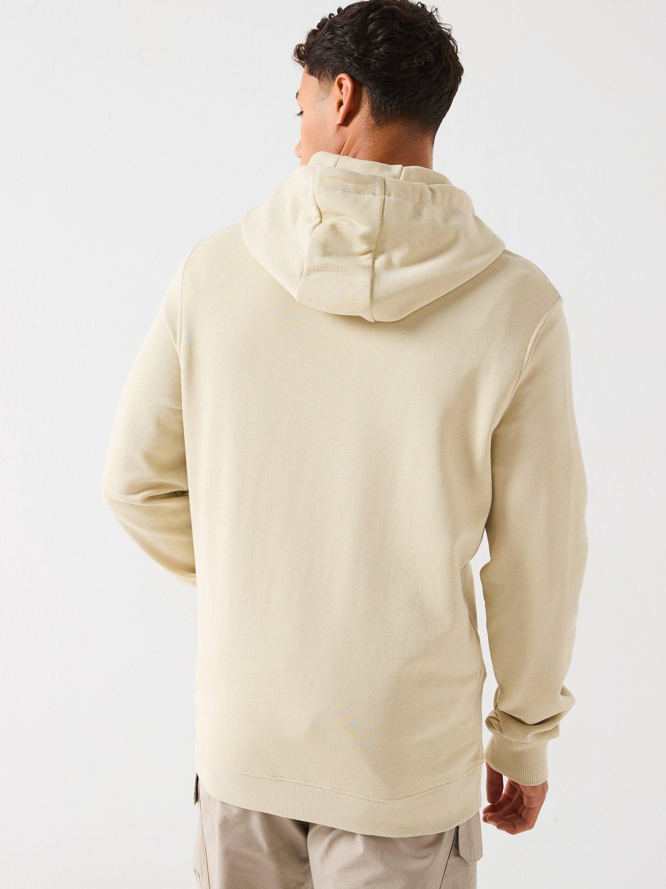 stillFront image of lyle-scott-pullover-hoodie--cream