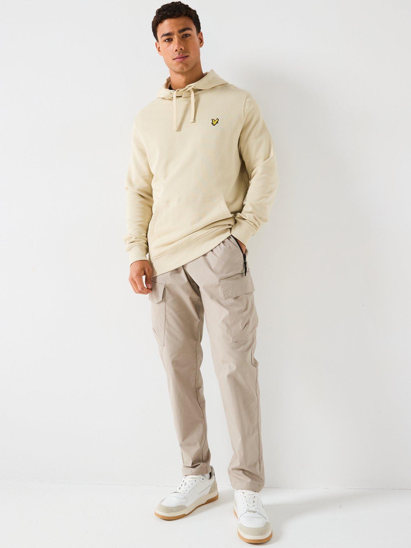  image of lyle-scott-pullover-hoodie--cream
