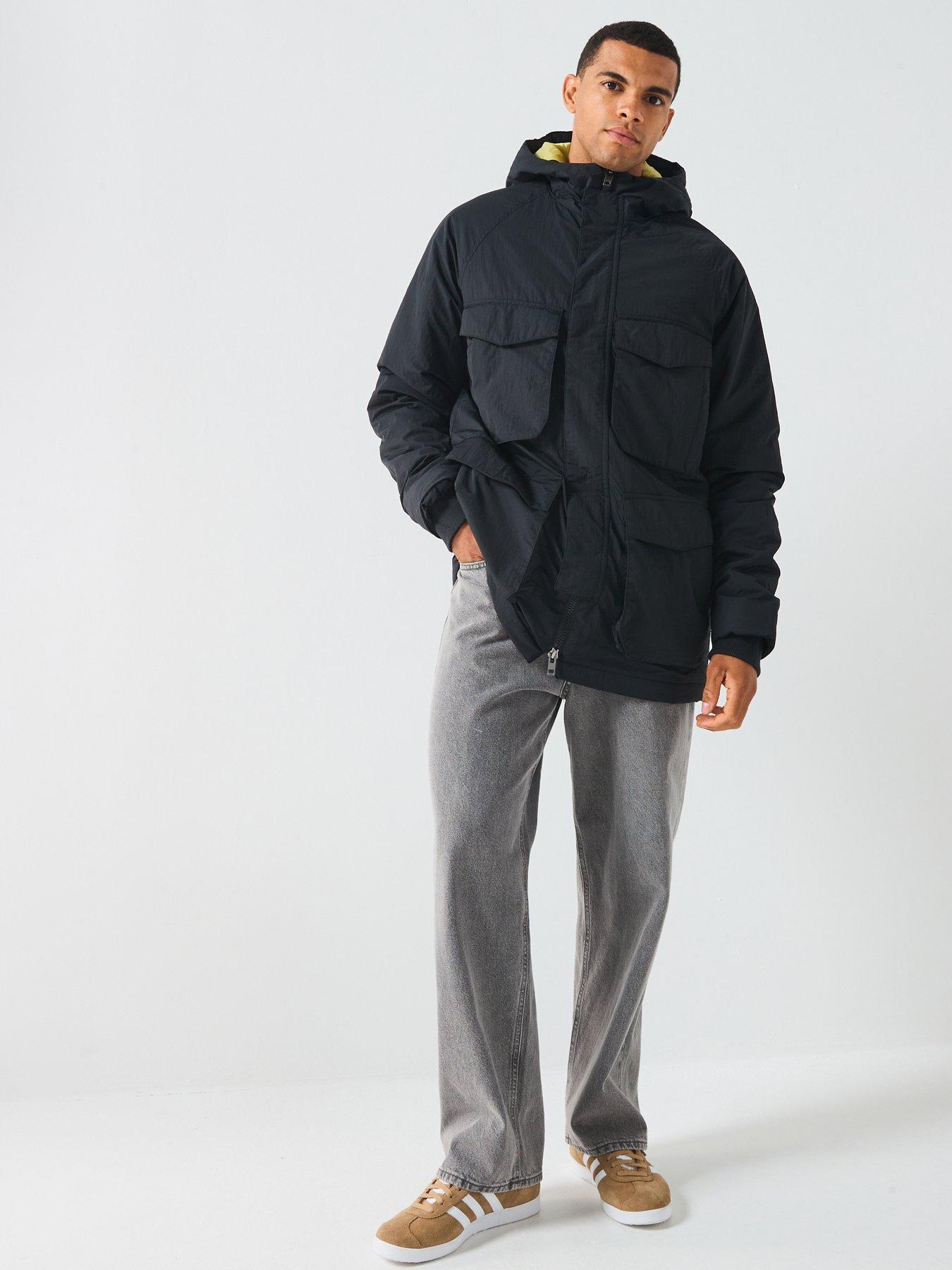  image of lyle-scott-tactical-wadded-parka--black