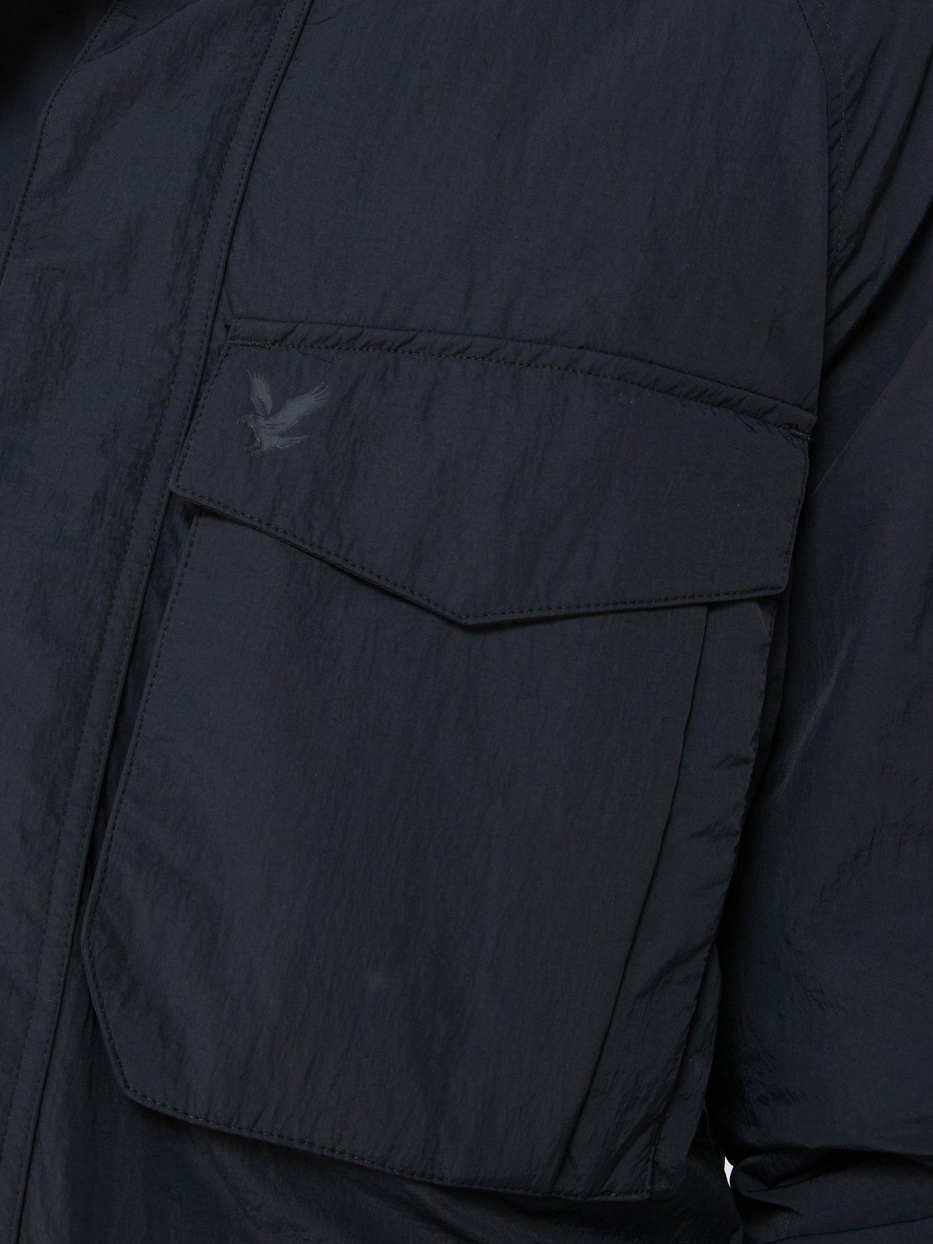  image of lyle-scott-tactical-wadded-parka--black