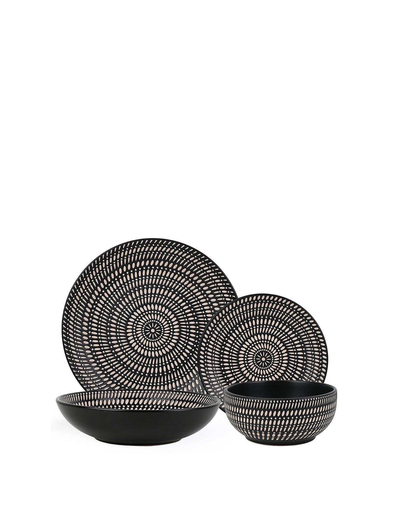 Image 2 of 6 of WATERSIDE 16pc Pad Print Black
