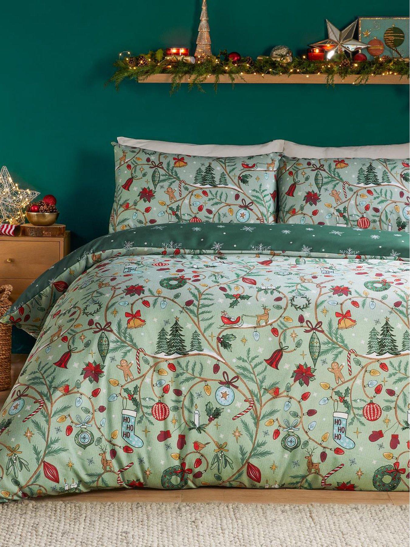 Duvet Day Noelle Single Duvet Sets Green