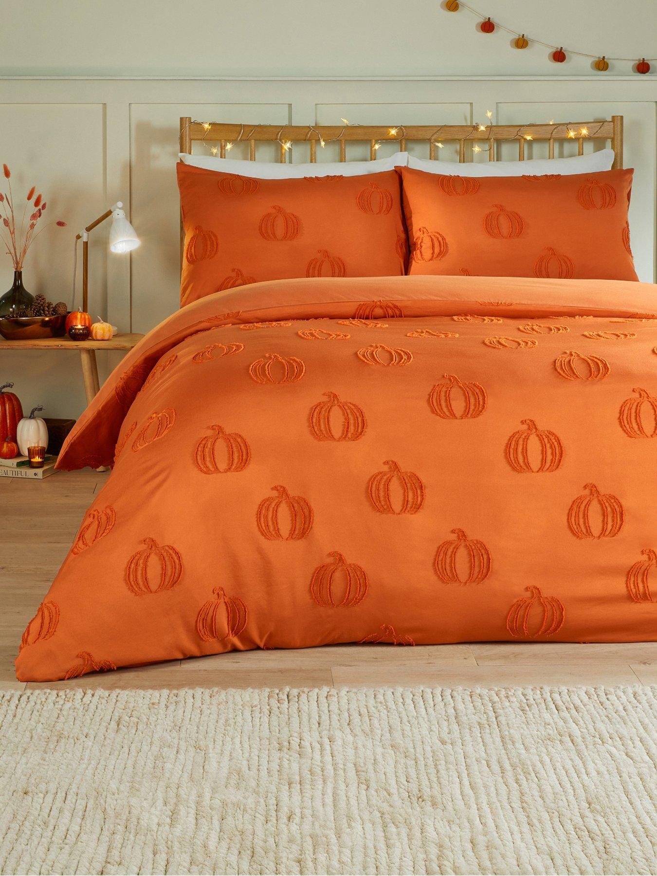 Duvet Day Pumpkin Fields Duvet Set Orange