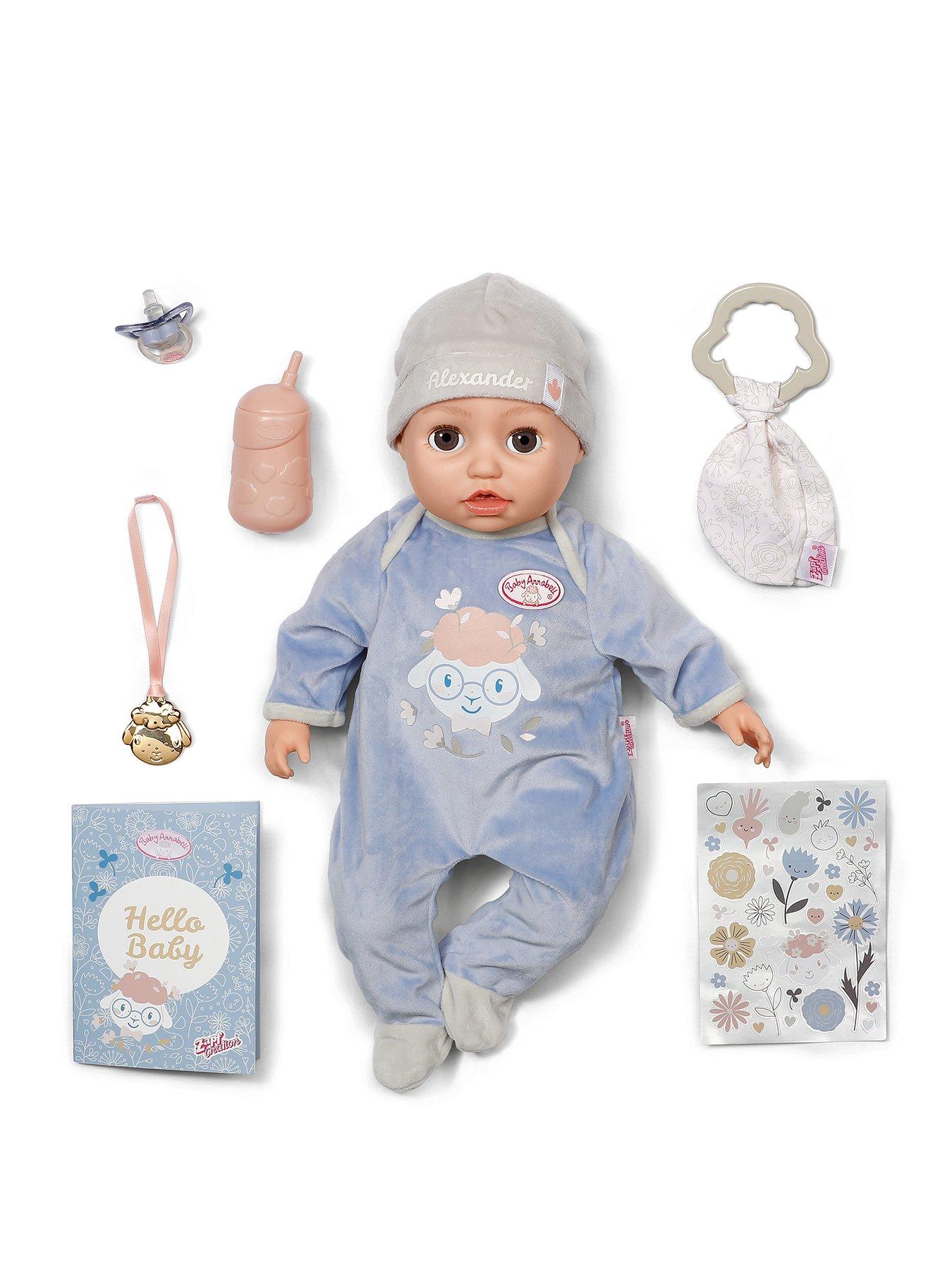 Baby Annabell Active Alexander Doll 43cm