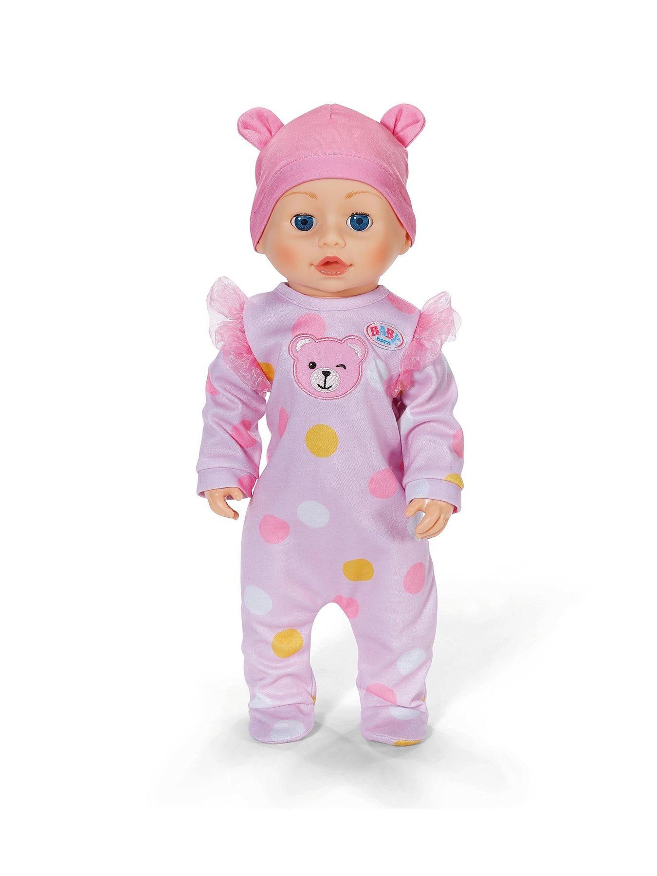 Image 1 of 8 of Baby Born Walking 43cm Emily First Steps Doll