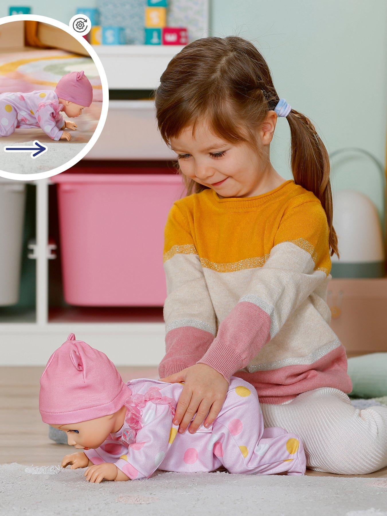 Image 2 of 8 of Baby Born Walking 43cm Emily First Steps Doll