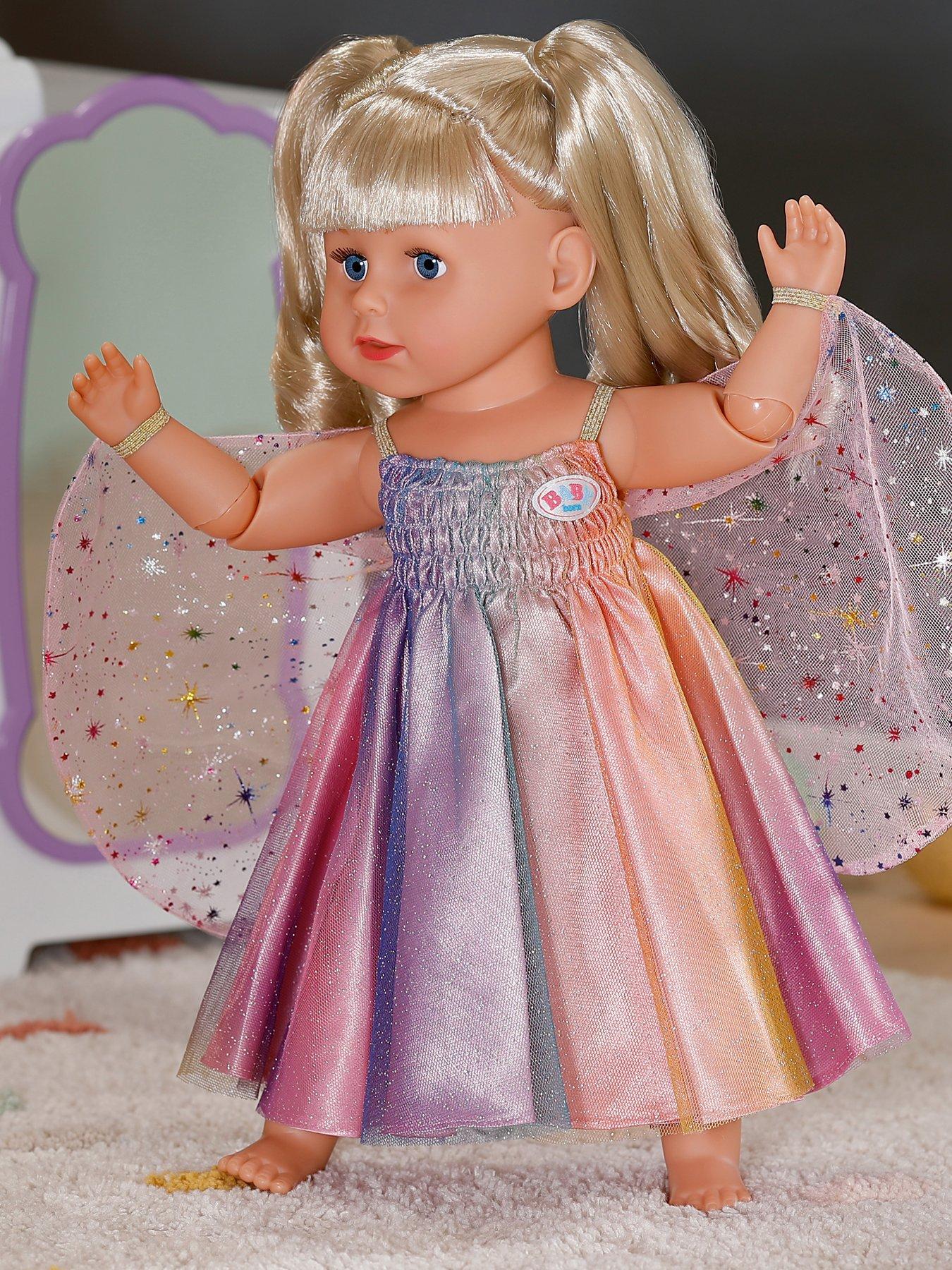 Image 4 of 7 of Baby Born Rainbow Dress 43cm