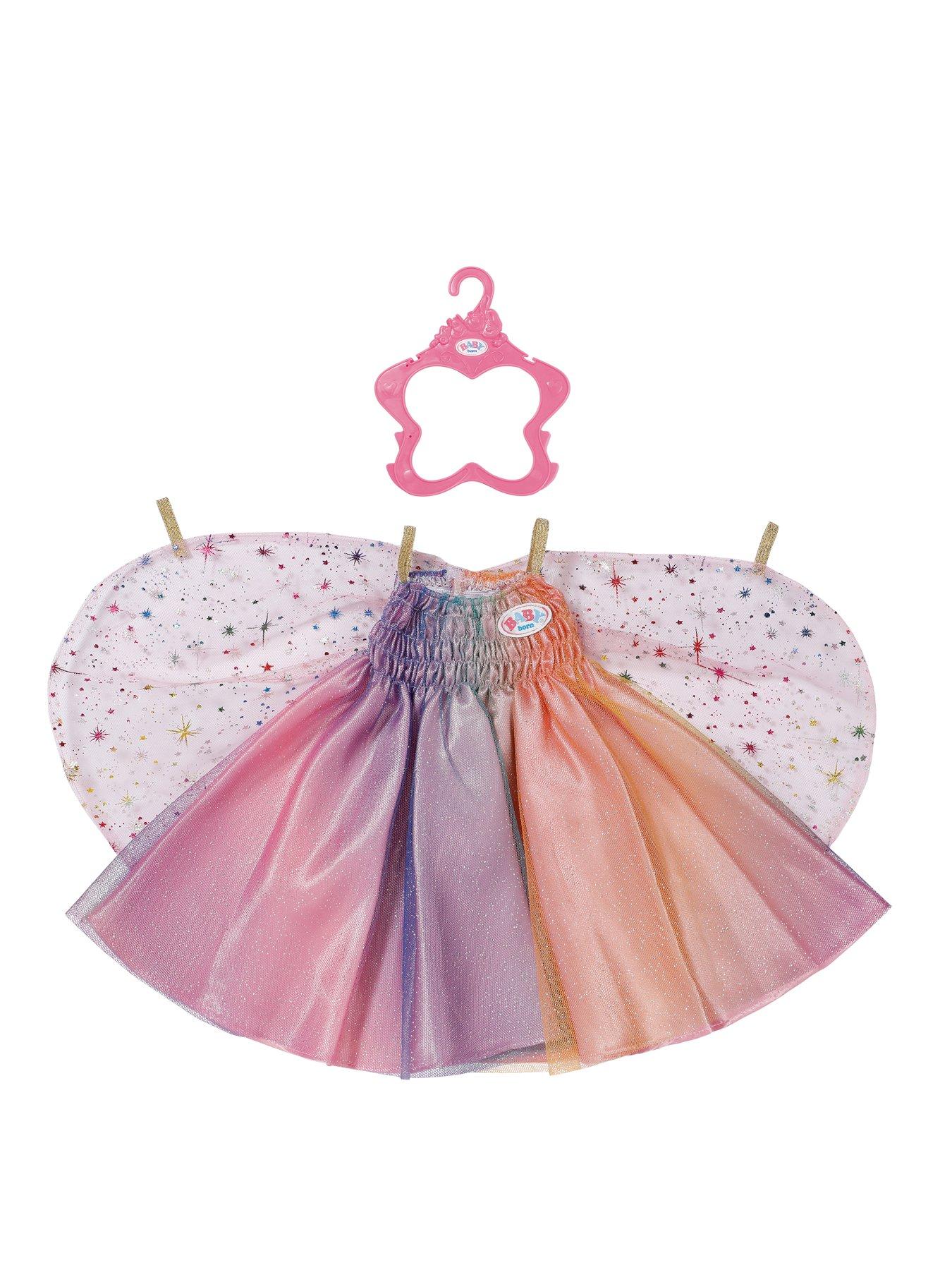 Image 7 of 7 of Baby Born Rainbow Dress 43cm