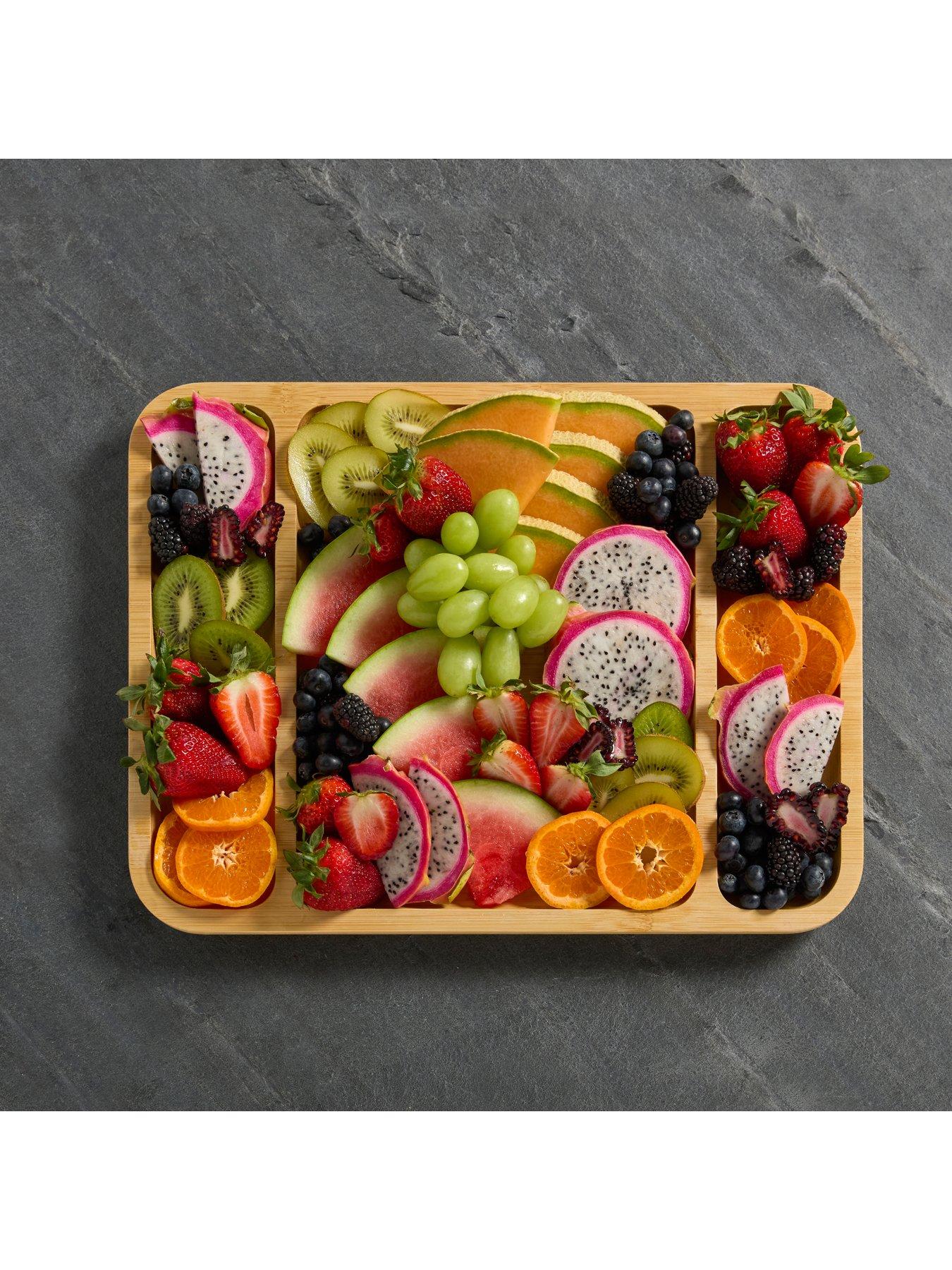 Image 6 of 7 of Faberware Large Build-a-Board Bamboo Serving Board with Locking Lid, 30.5 x 40.5cm