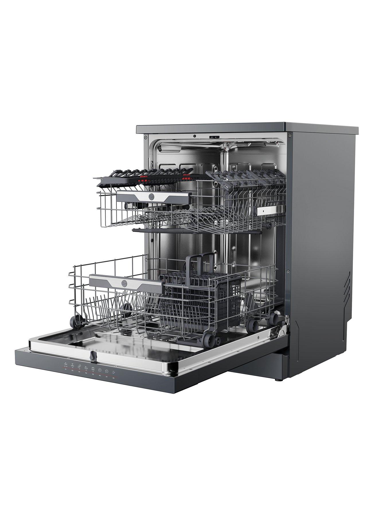 Image 2 of 7 of Hoover H-DISH 500 dishwashers are the perfect combination of stylish design, high performance and innovative features, and with a capacity for 16 place settings, this is perfect for large families.