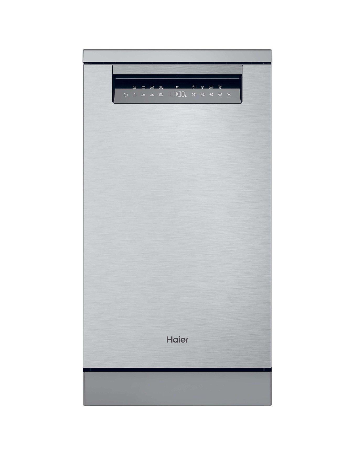 Haier XF1C3TB1FW-80 - Slimline Dishwasher, 11 Place Settings, C Rated - I-Pro Shine Series 5 - White