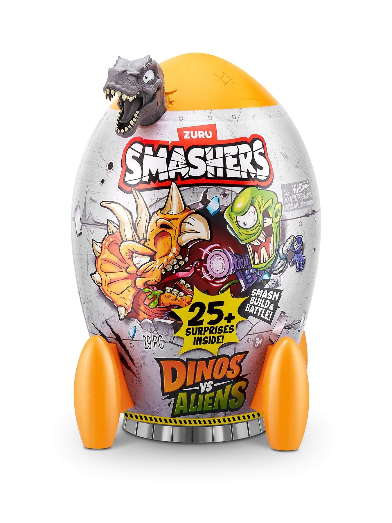 Image 1 of 2 of Zuru Smashers Dinos Vs Aliens Rocket - Smash, Build and Battle&nbsp;Surprise