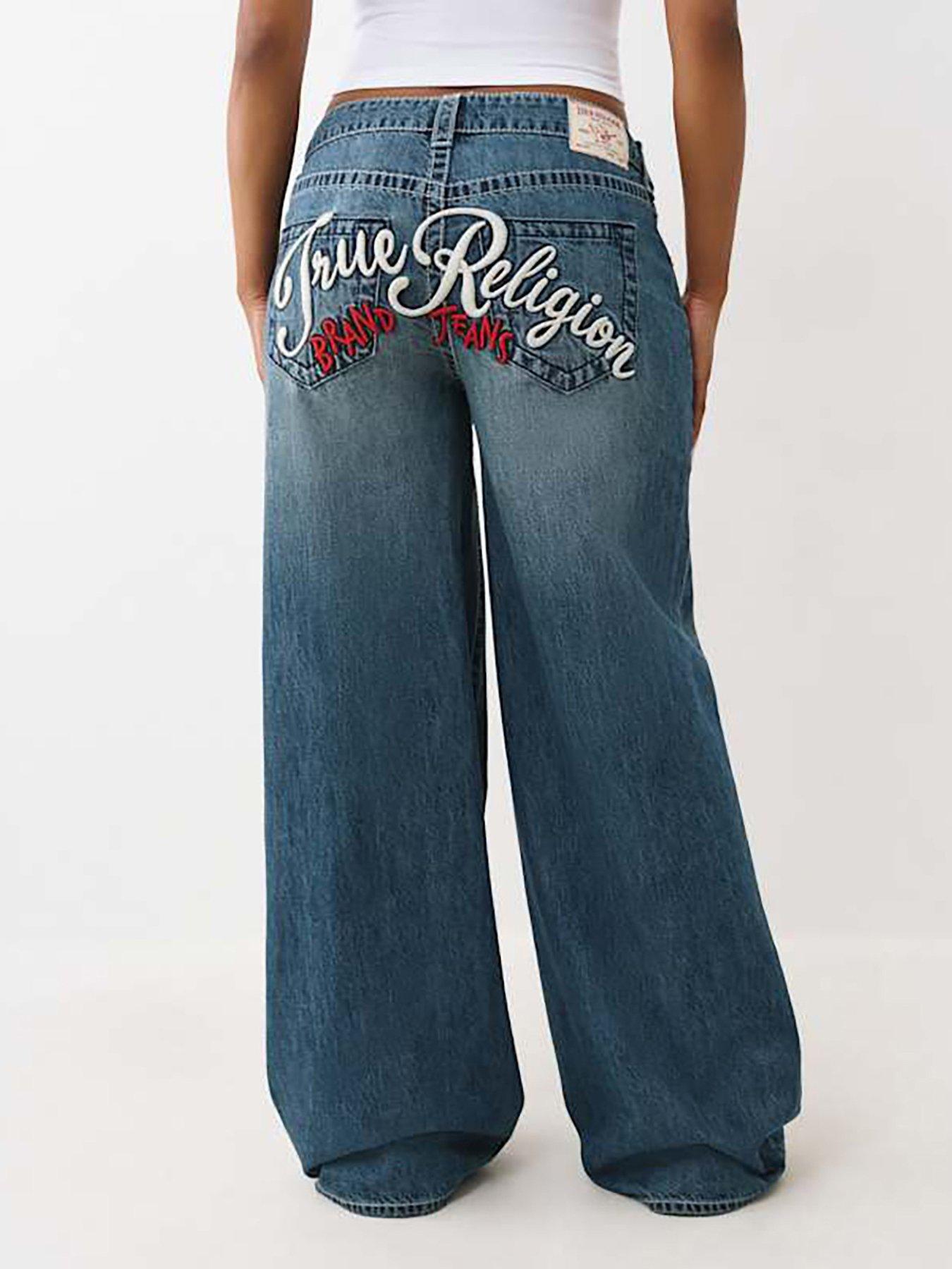  image of true-religion-embroidery-jessie-super-baggy-jeans-dark-wash