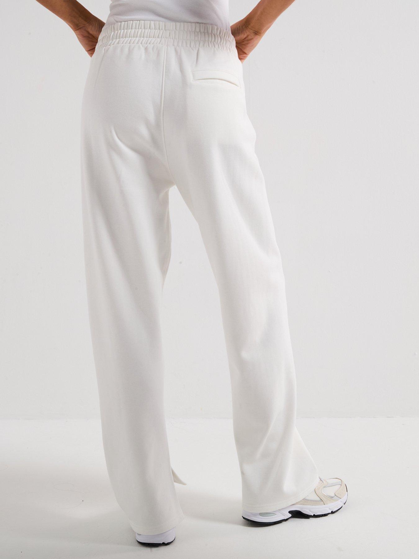 Image 2 of 6 of Gym King Womens Shadow Straight Leg Jogger - Cream