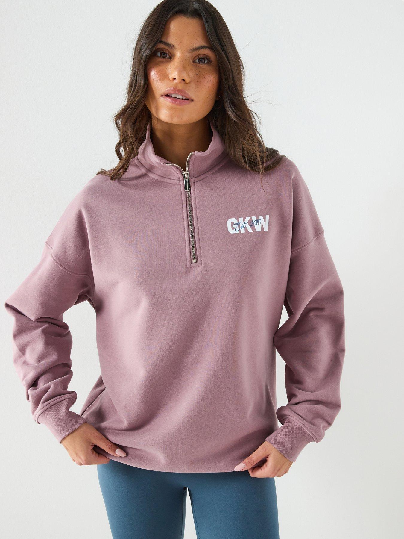 gym-king-womens-revive-14-zip-funnel-purple