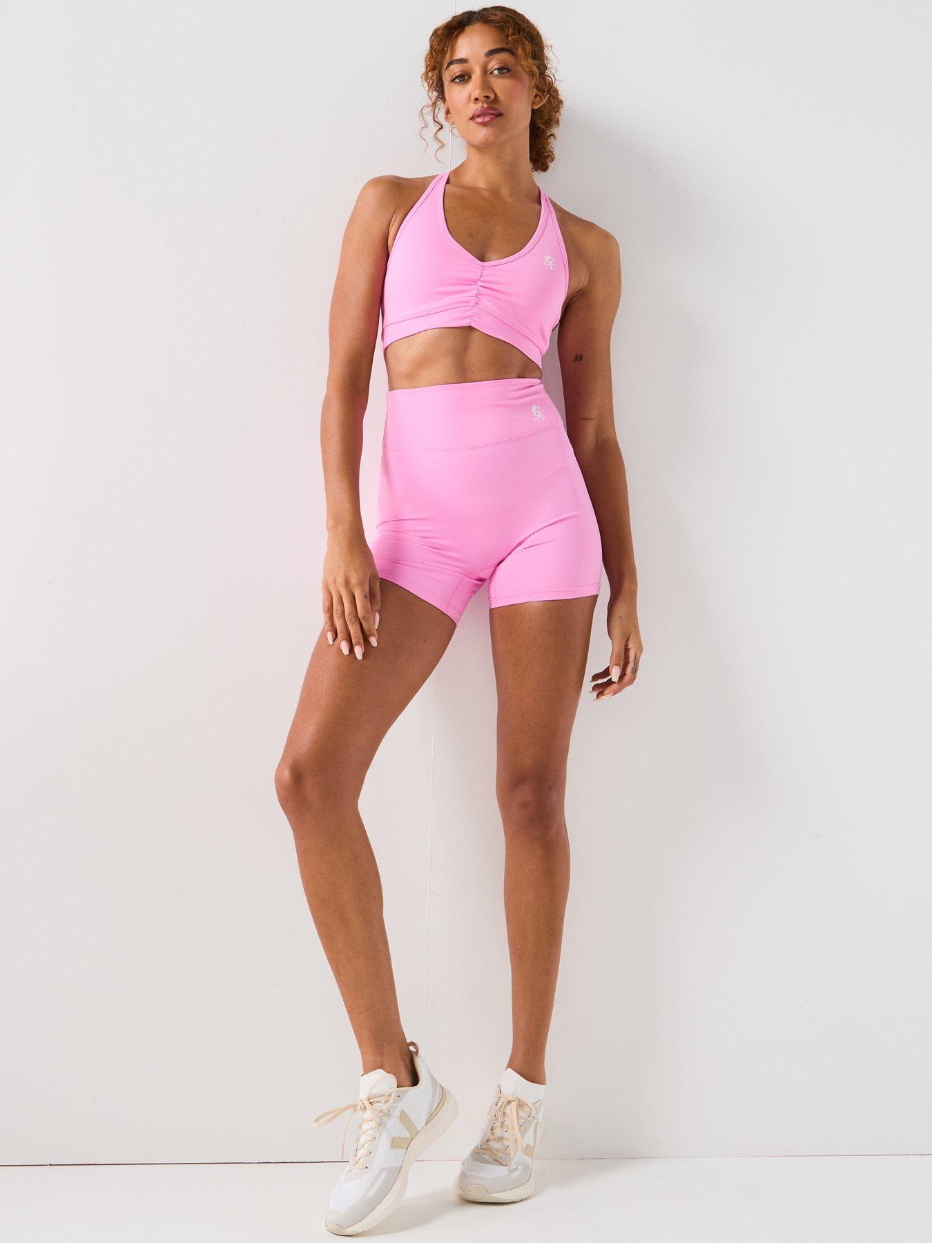 Image 3 of 6 of Gym King Womens 365 Scrunch Short - Pink