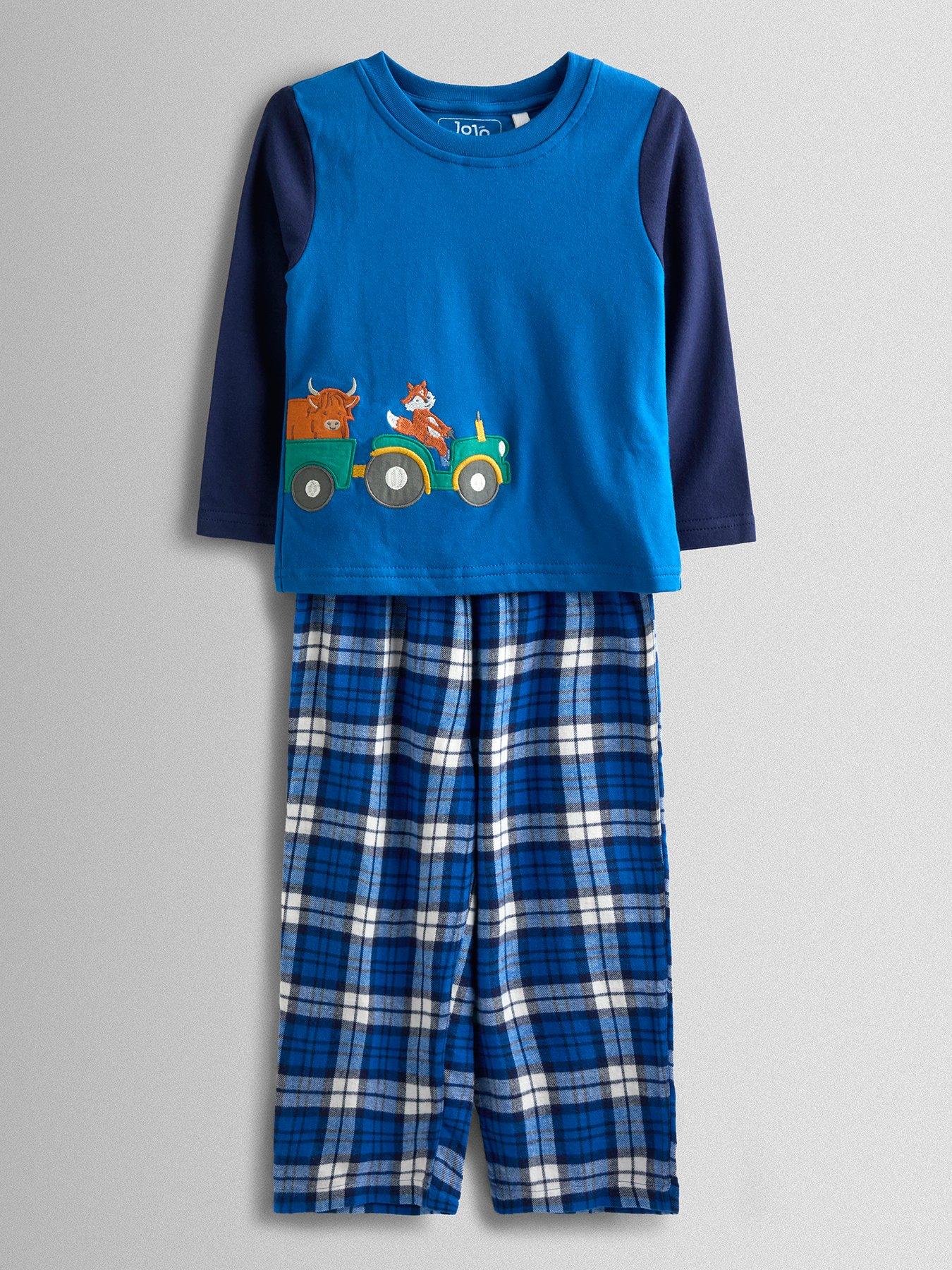 jojo-maman-bebe-toddler-boys-tractor-applique-mix-and-match-pyjamas-navy