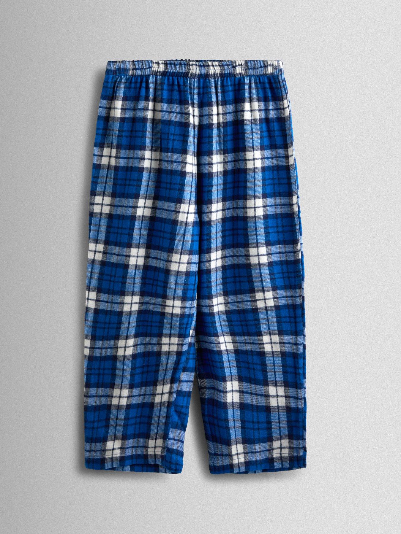  image of jojo-maman-bebe-toddler-boys-tractor-applique-mix-and-match-pyjamas-navy