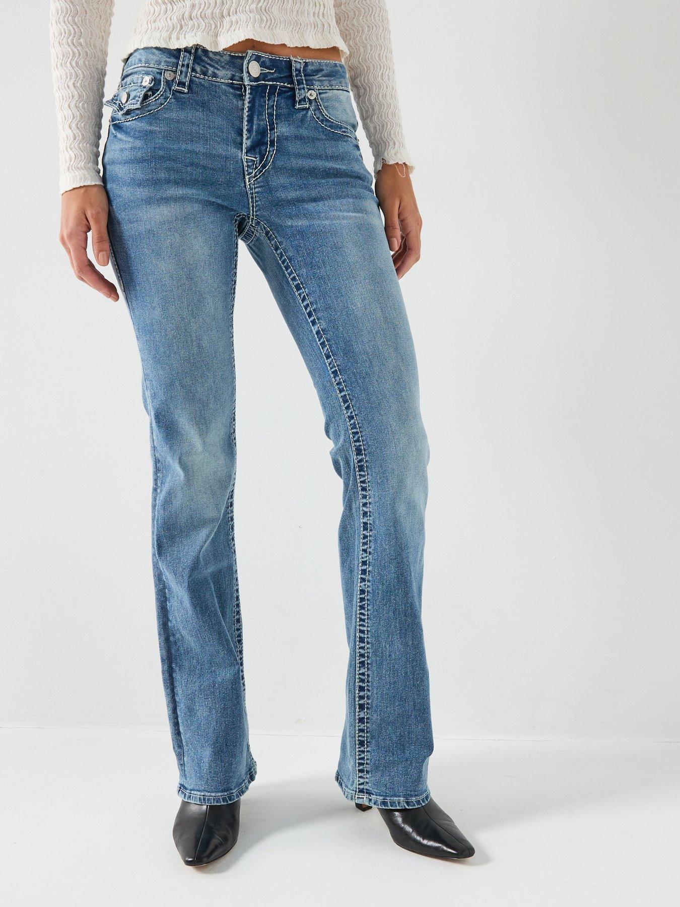 TRUE RELIGION Becca Mr Bootcut Flap Big T ?jeans