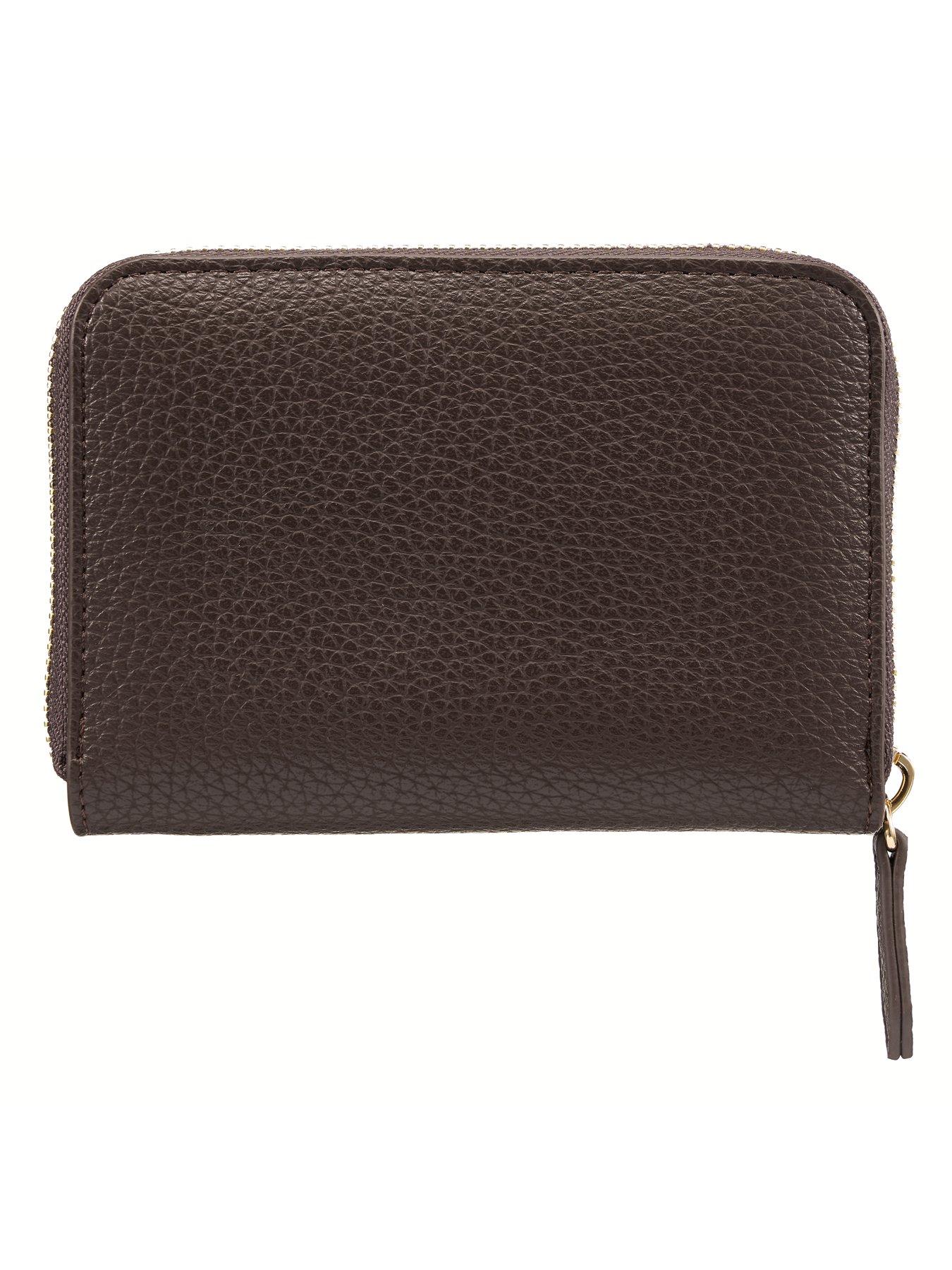  image of valentino-alexia-zip-around-wallet-brown