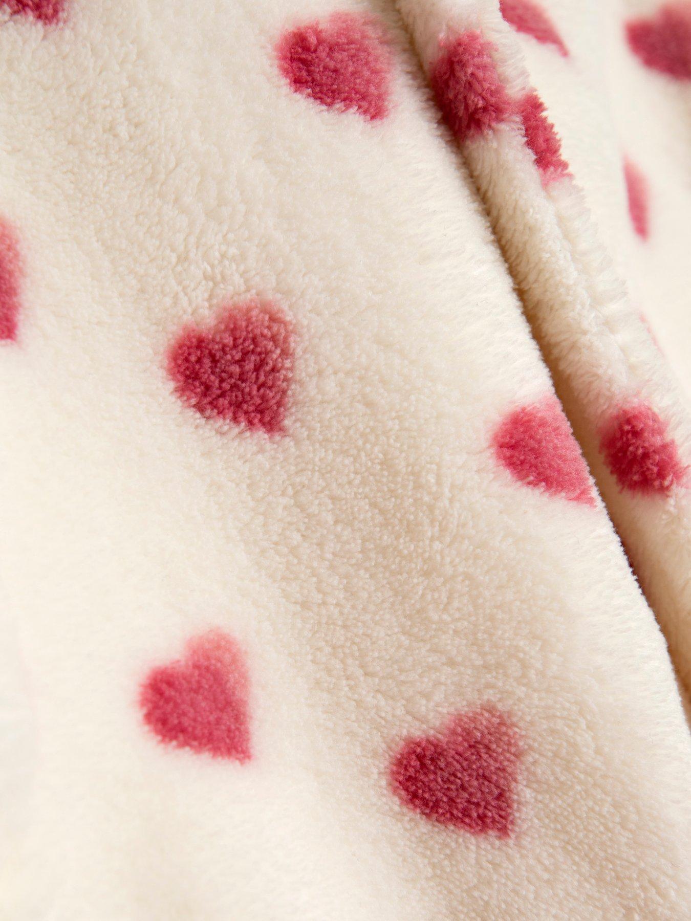  image of jojo-maman-bebe-toddler-girls-heart-dressing-gown-cream