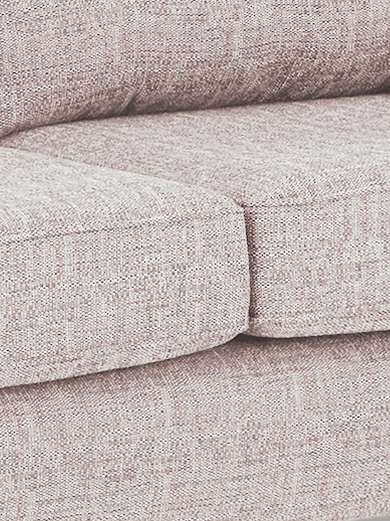 Image 4 of 6 of Very Home Halstow Fabric 3 Seater + 2 Seater Sofa Set (Buy &amp; SAVE!) - Silver -&nbsp;Made to order in the UK