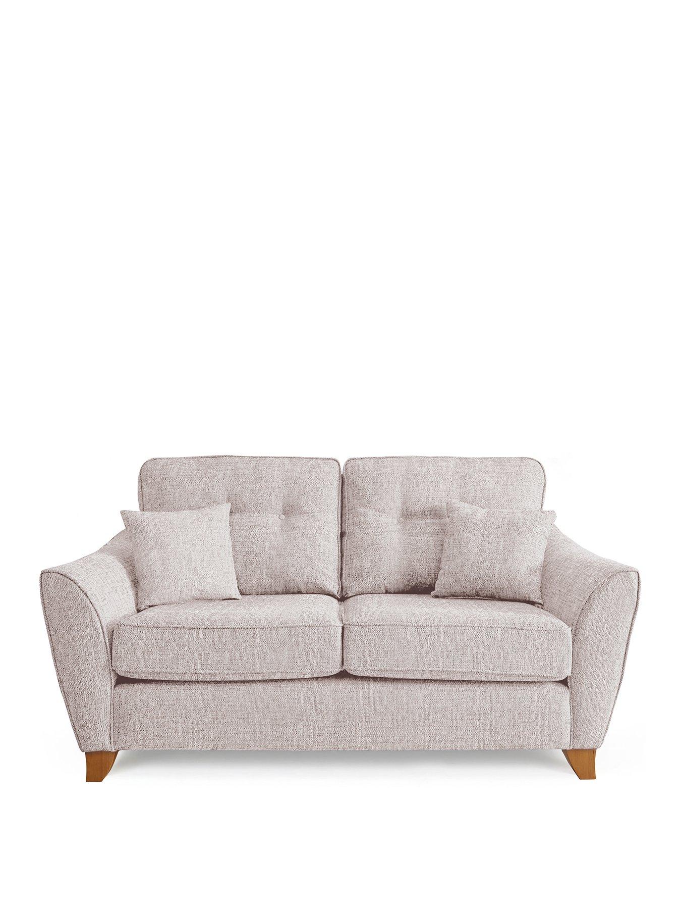 Image 2 of 6 of The Very Collection Halstow 2 Seater Fabric Sofa - Silver&nbsp;- Made to order in the UK