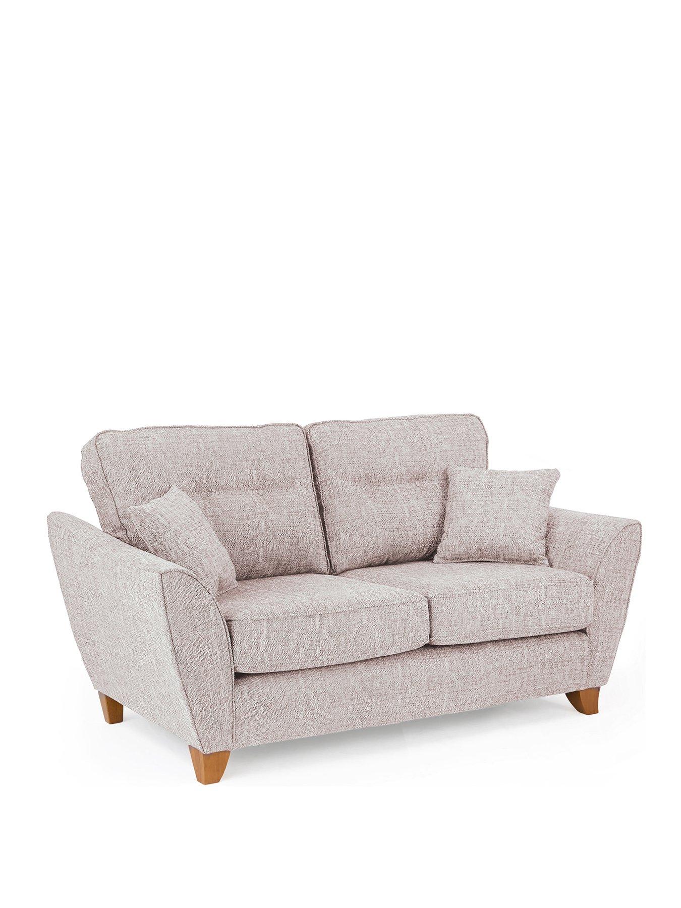 Image 3 of 6 of The Very Collection Halstow 2 Seater Fabric Sofa - Silver&nbsp;- Made to order in the UK