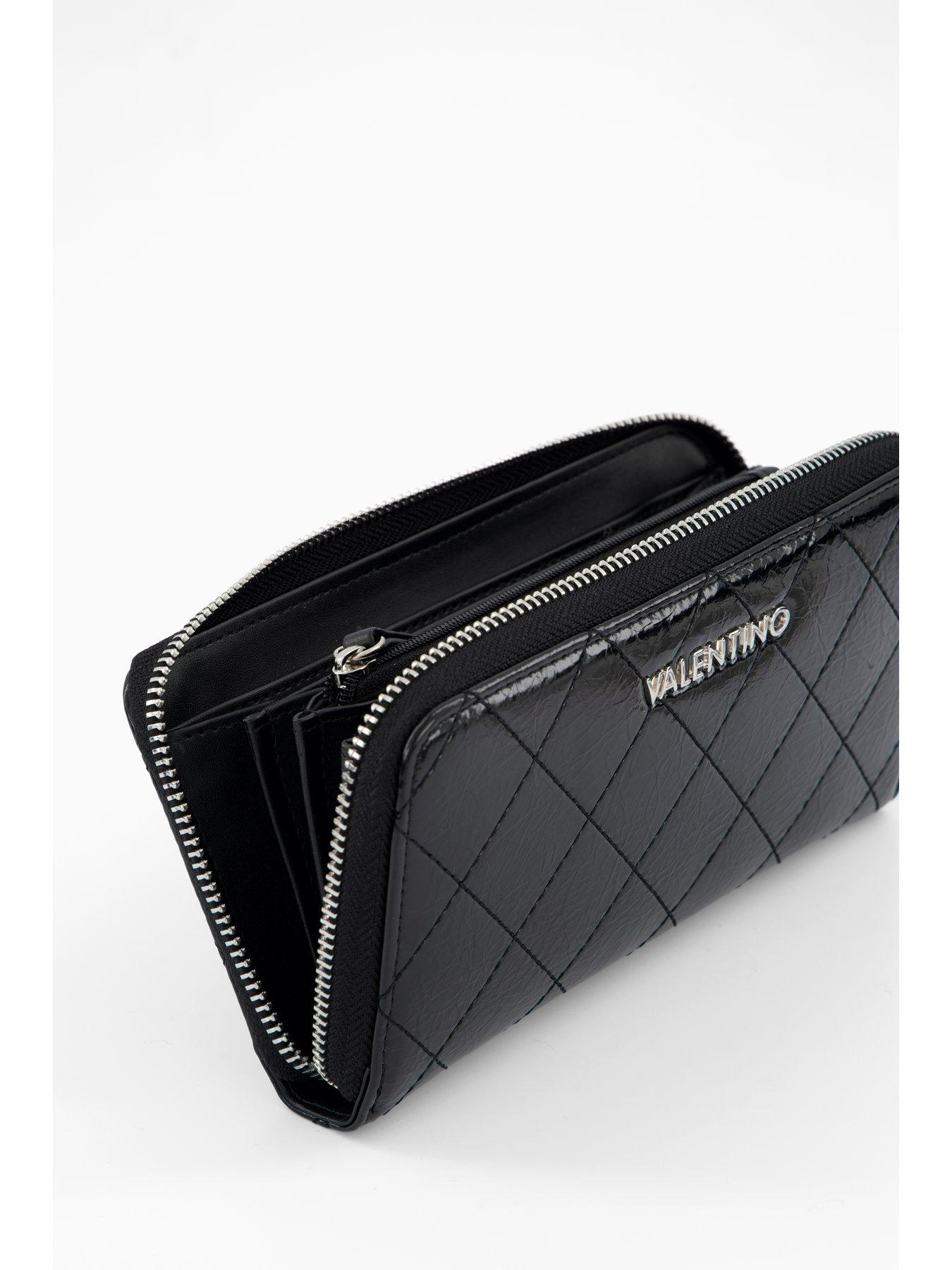  image of valentino-wakanda-zip-around-wallet-black