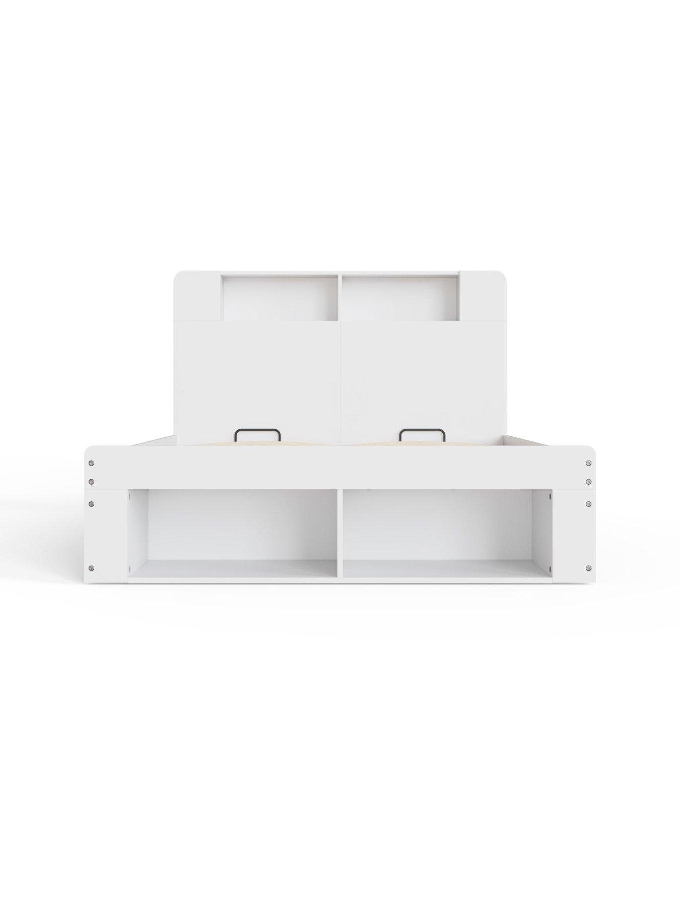 Image 5 of 7 of GFW Anya 135cm Wooden Ottoman Bed White