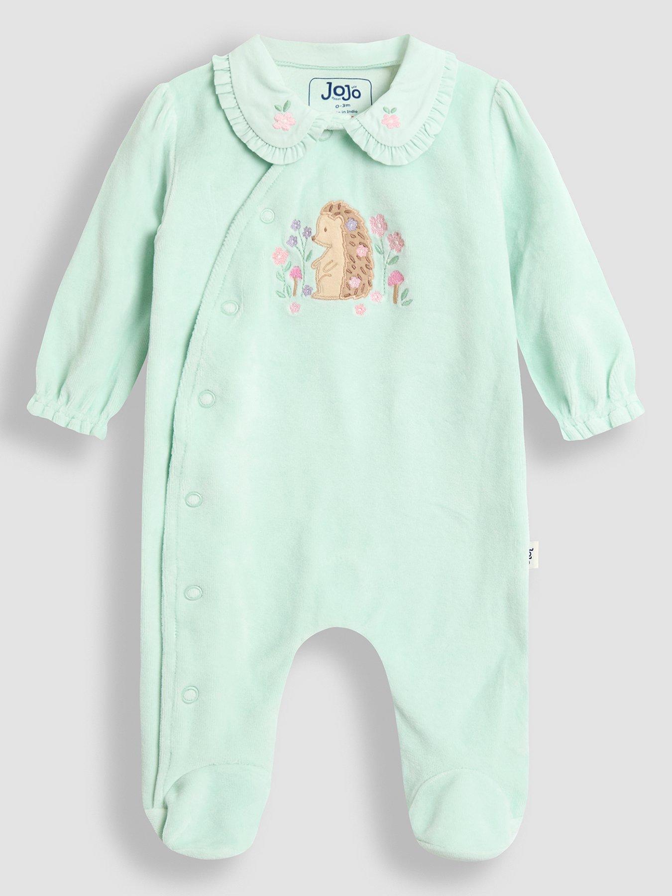jojo-maman-bebe-baby-girls-hedgehog-velour-applique-all-in-one-blue