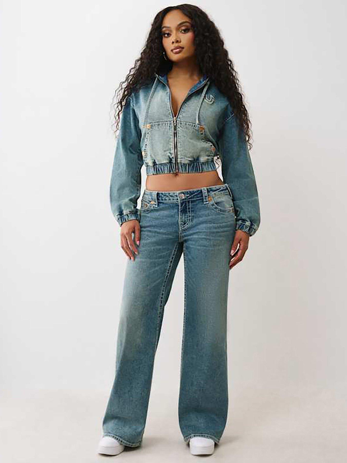  image of true-religion-denim-zip-up-hoodie-big-t-shirt-mid-wash