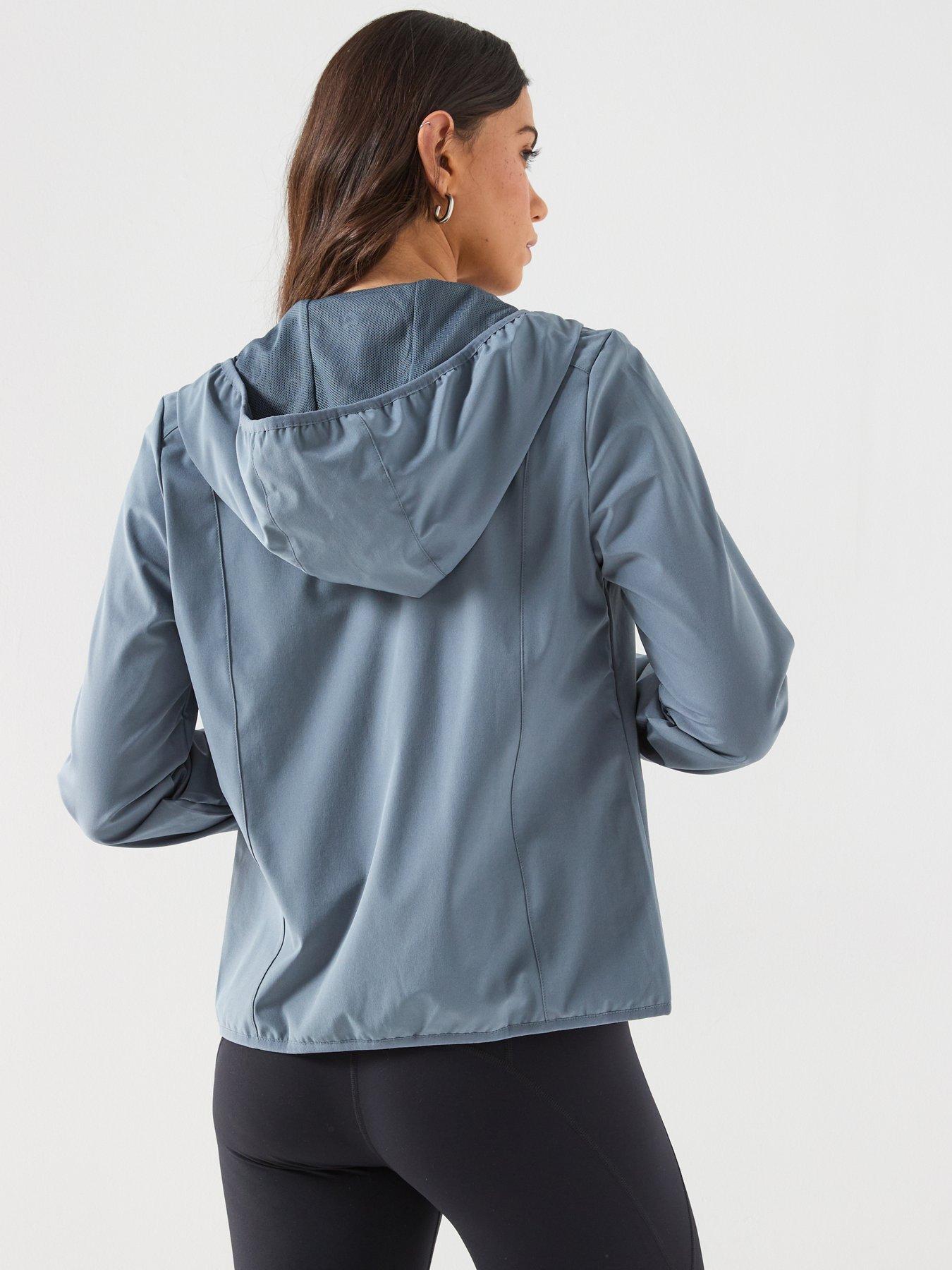 Image 2 of 6 of Gym King Womens Adapt Windbreaker - Blue