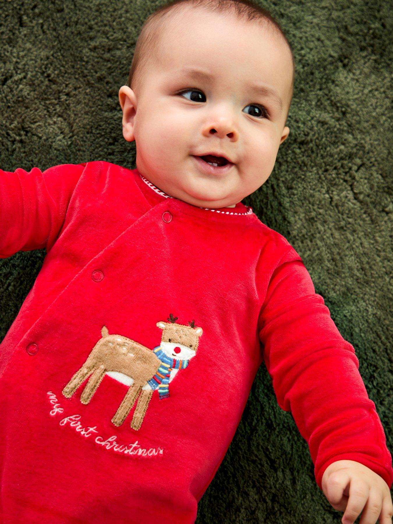 jojo-maman-bebe-baby-unisex-christmas-reindeer-velour-all-in-one-red
