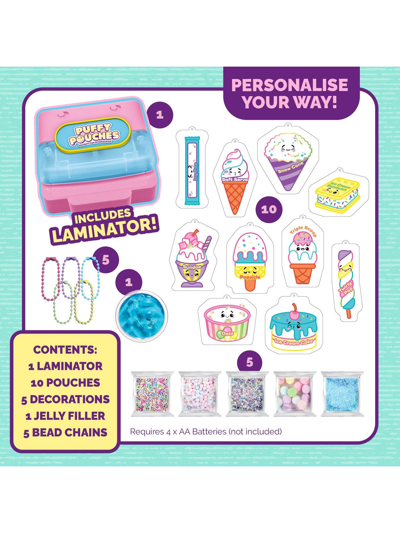Image 2 of 8 of Puffy Pouches Themed Set - Ice Creamery