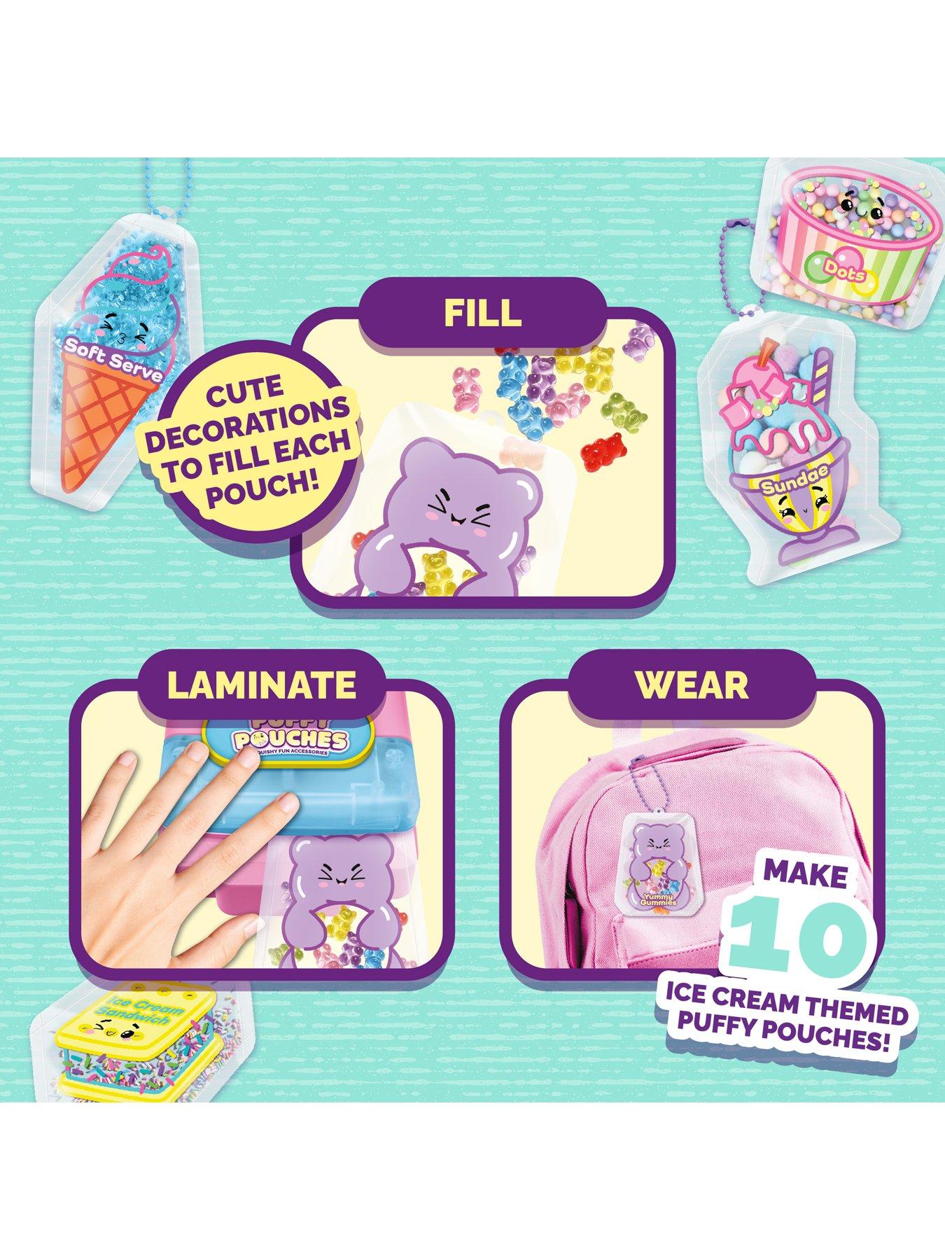 Image 3 of 8 of Puffy Pouches Themed Set - Ice Creamery