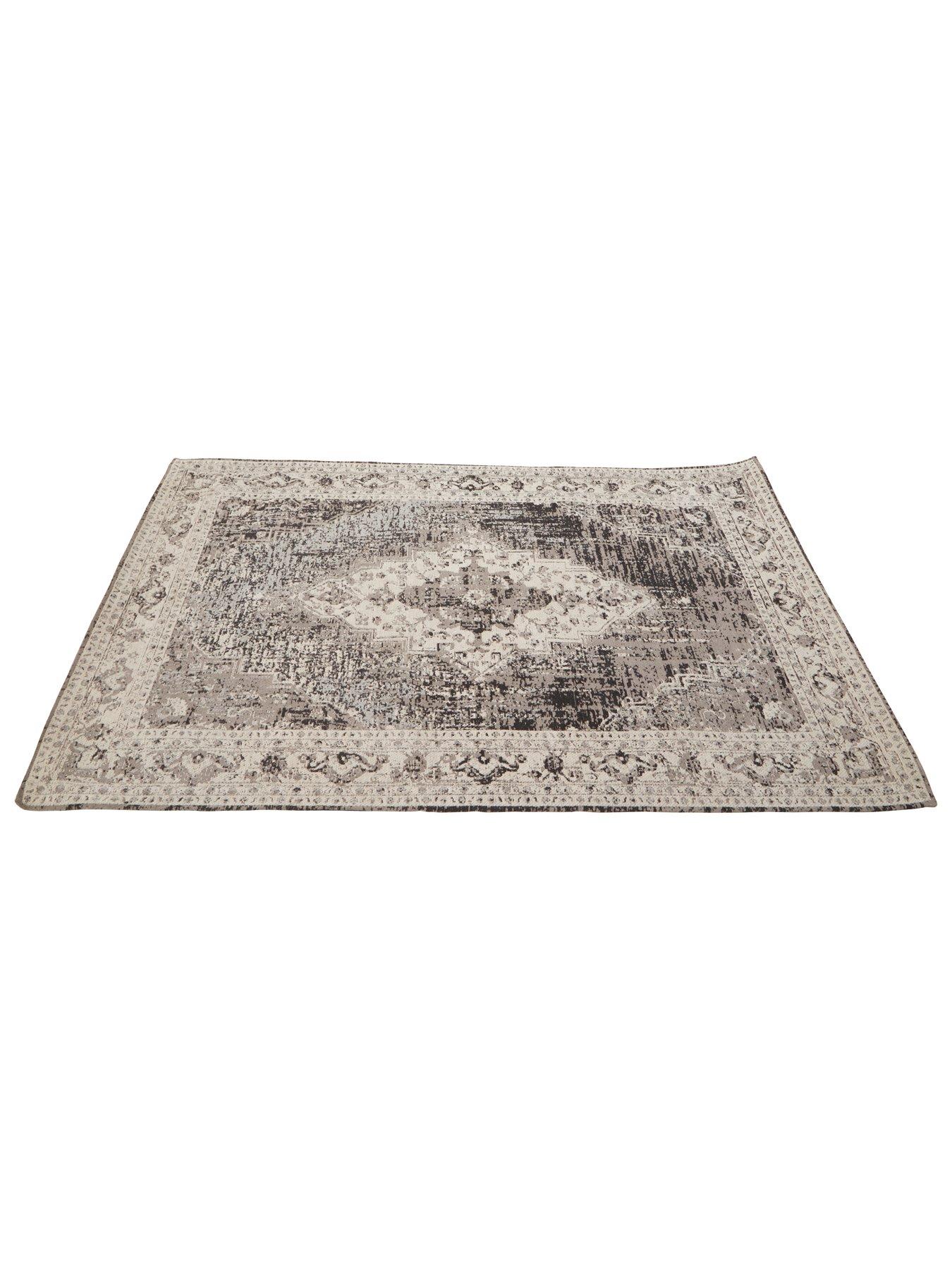 Image 3 of 7 of Interiors By Premier Bosie Morvi Small Grey Rug