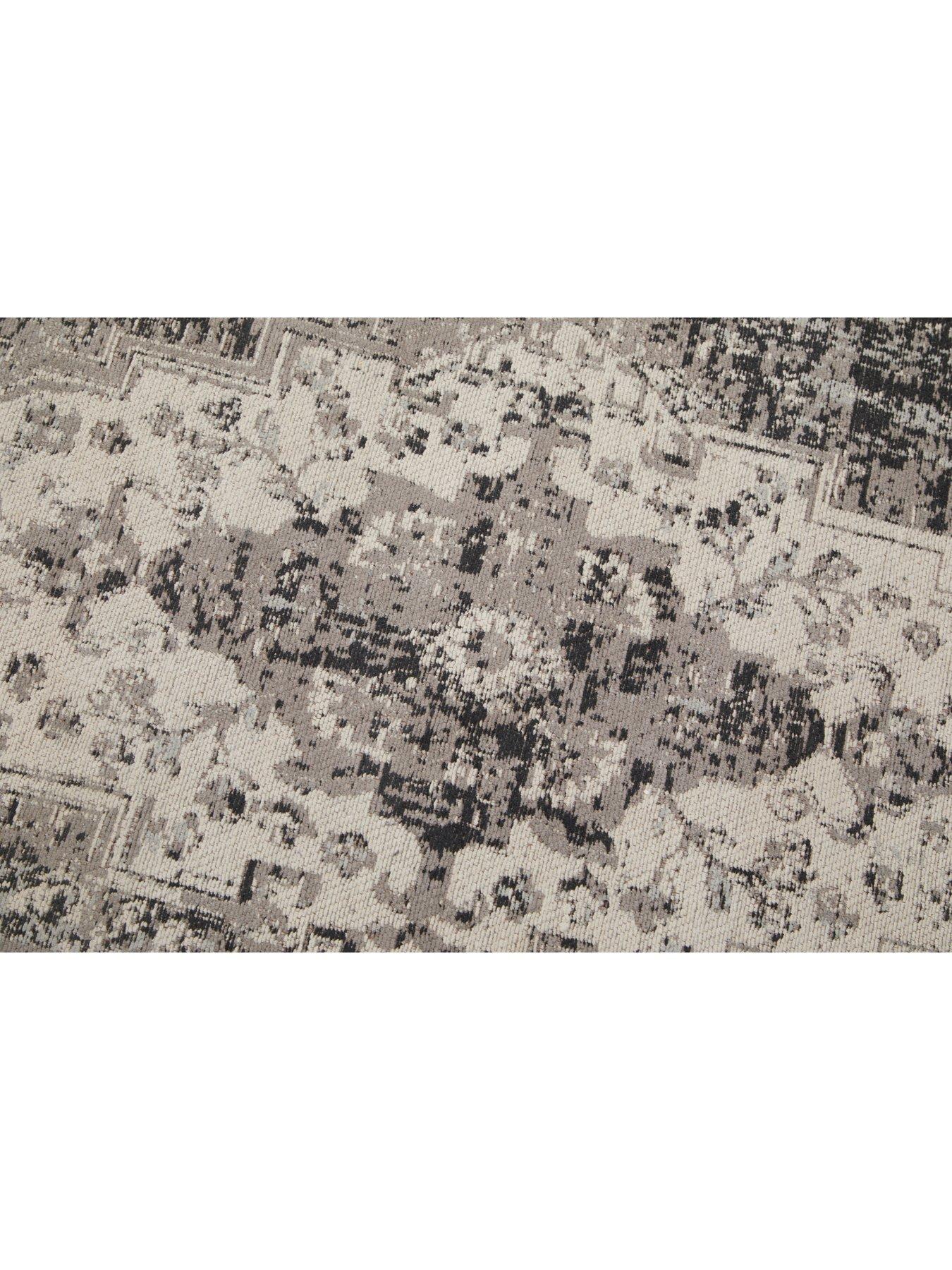 Image 7 of 7 of Interiors By Premier Bosie Morvi Small Grey Rug