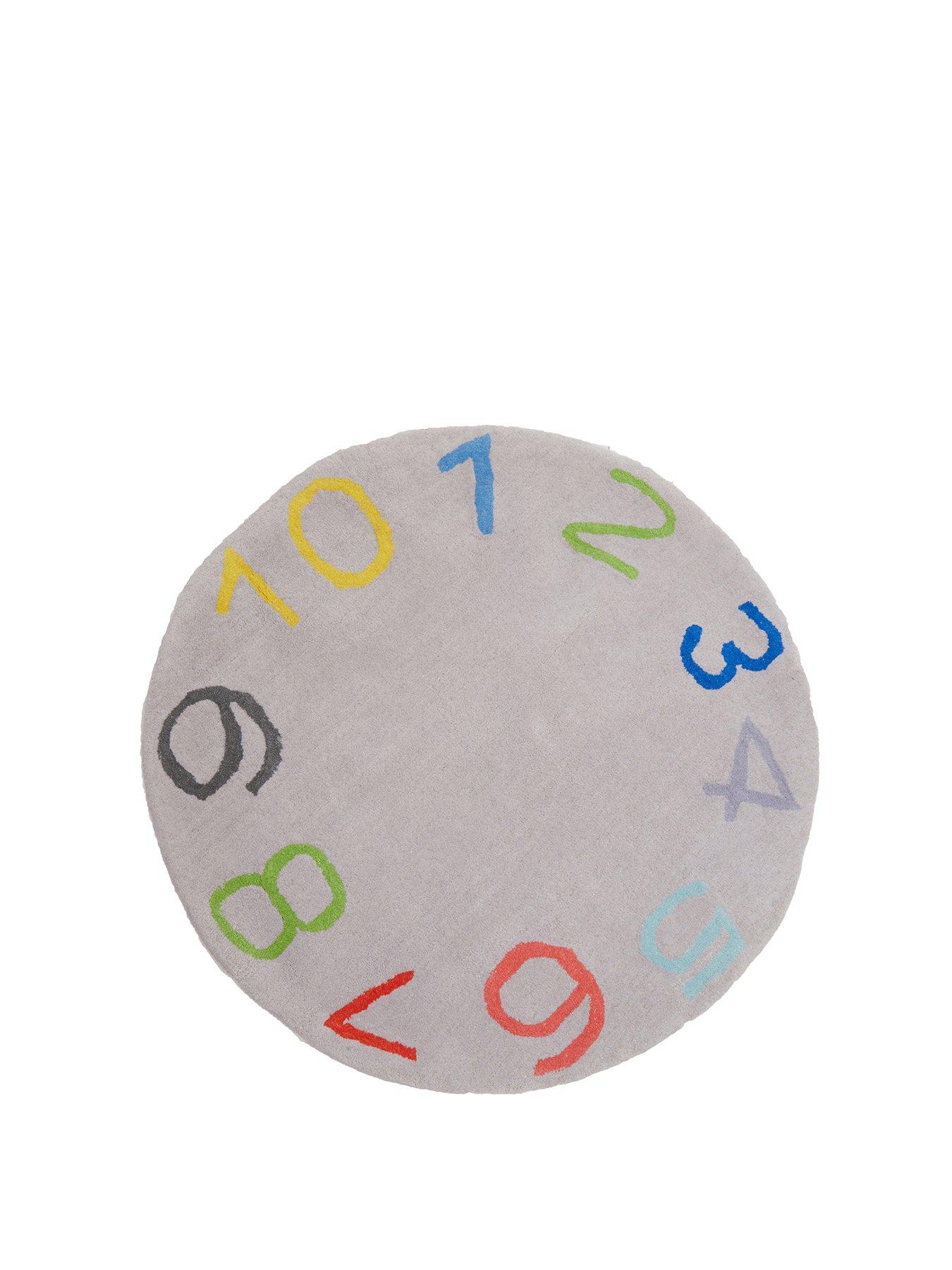 Image 2 of 5 of Interiors By Premier Kids Round Number Rug