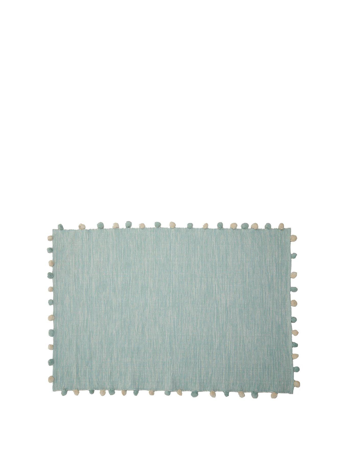 Image 2 of 2 of Interiors By Premier Kids Rectangular Rug - Sage Green