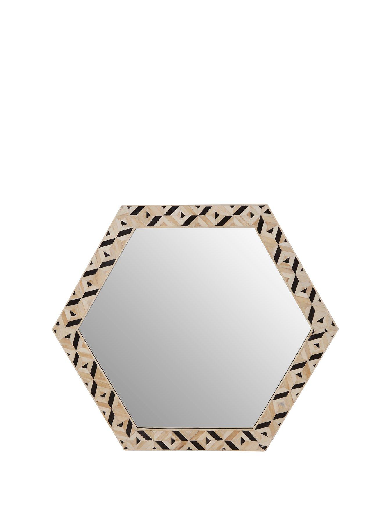 undefined Harlo Hexagonal Wall Mirror