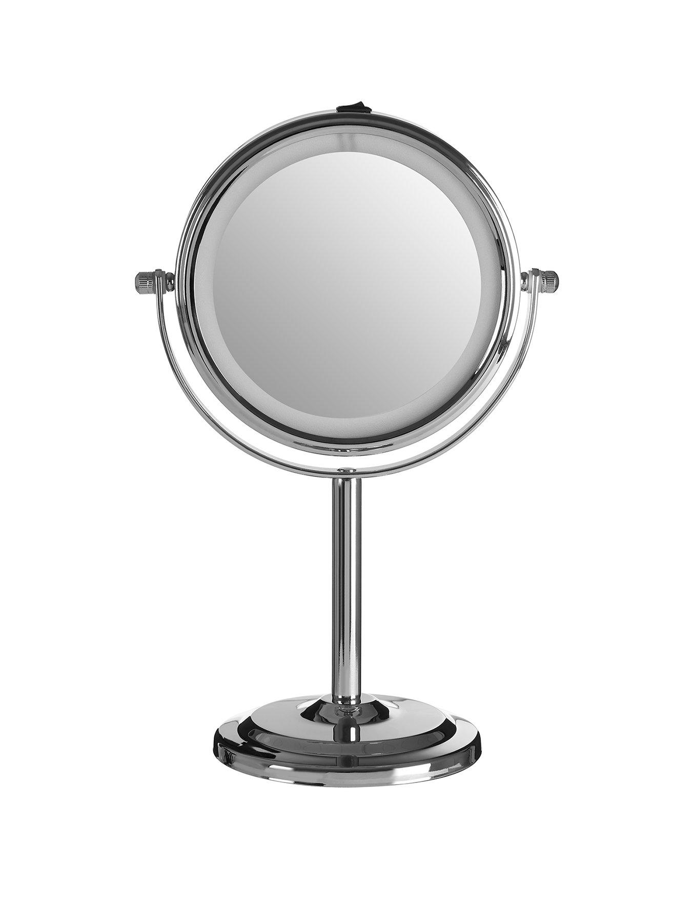 undefined Cassini Chrome Iron Table Mirror