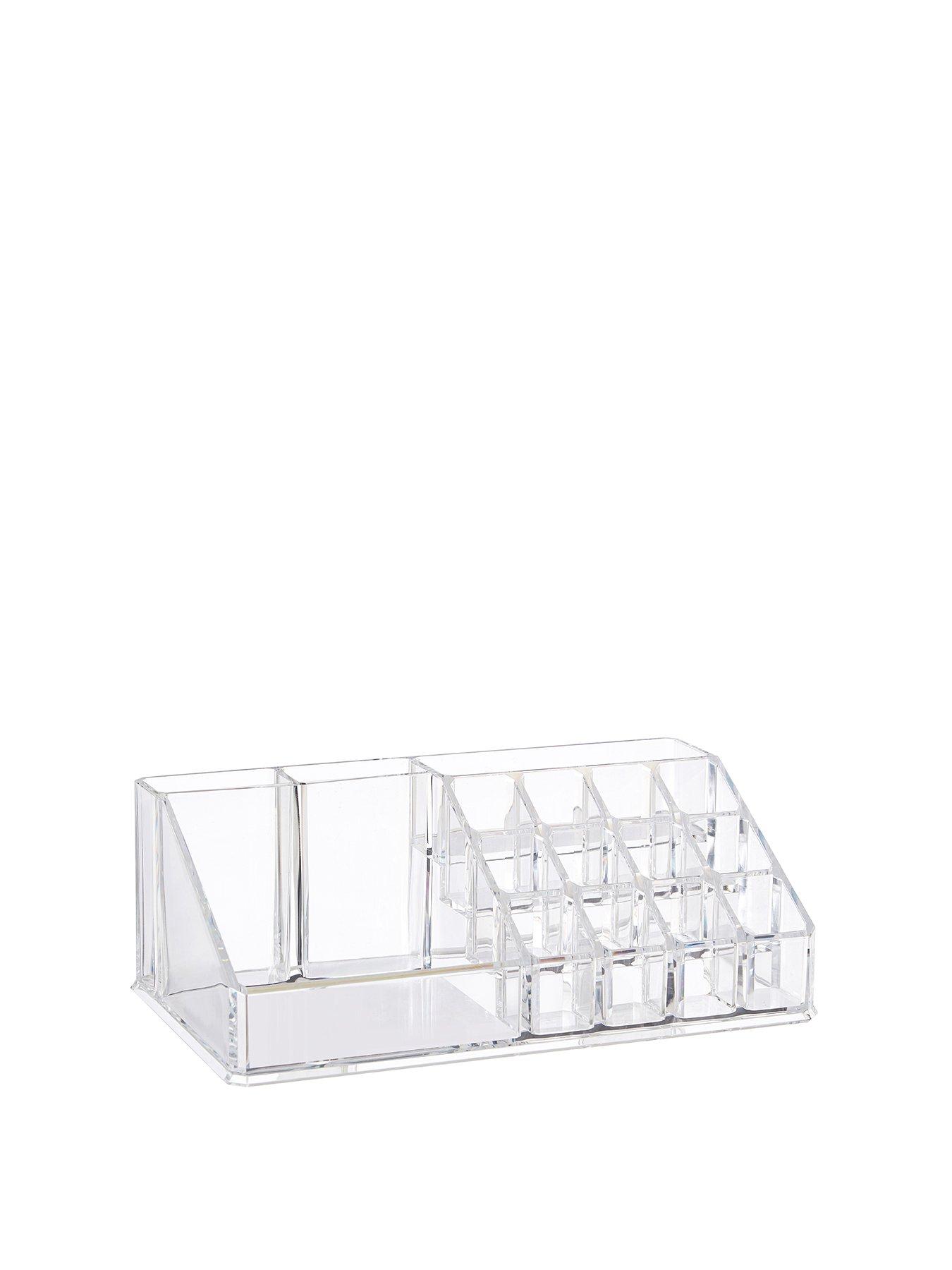 Image 2 of 4 of Interiors By Premier 16 Compartment Clear Cosmetics Organiser
