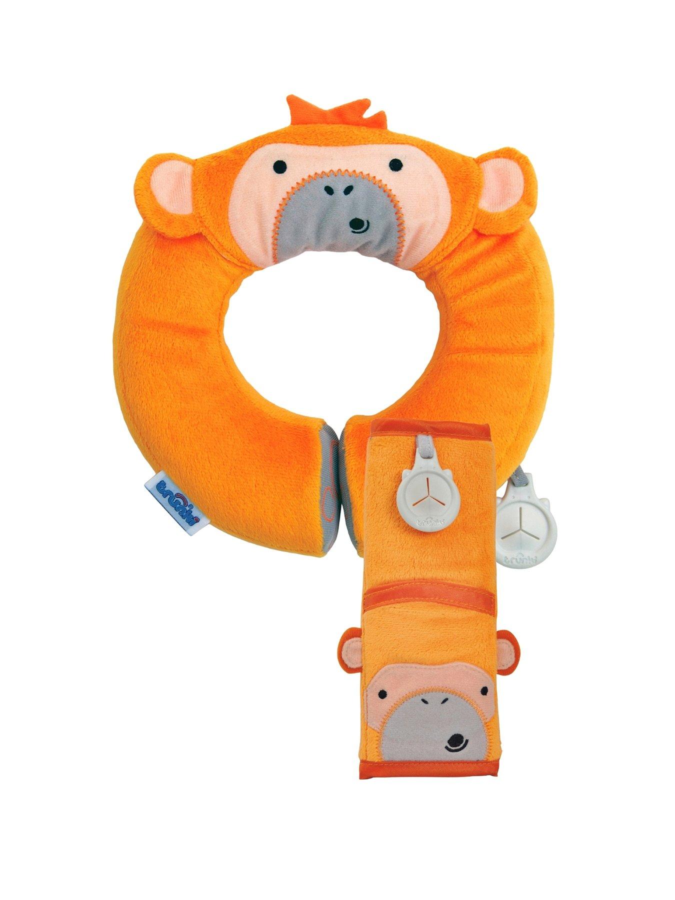 trunki-snoozihedz-seat-belt-pad-yondi-travel-neck-pillow-mylo-monkey-orange