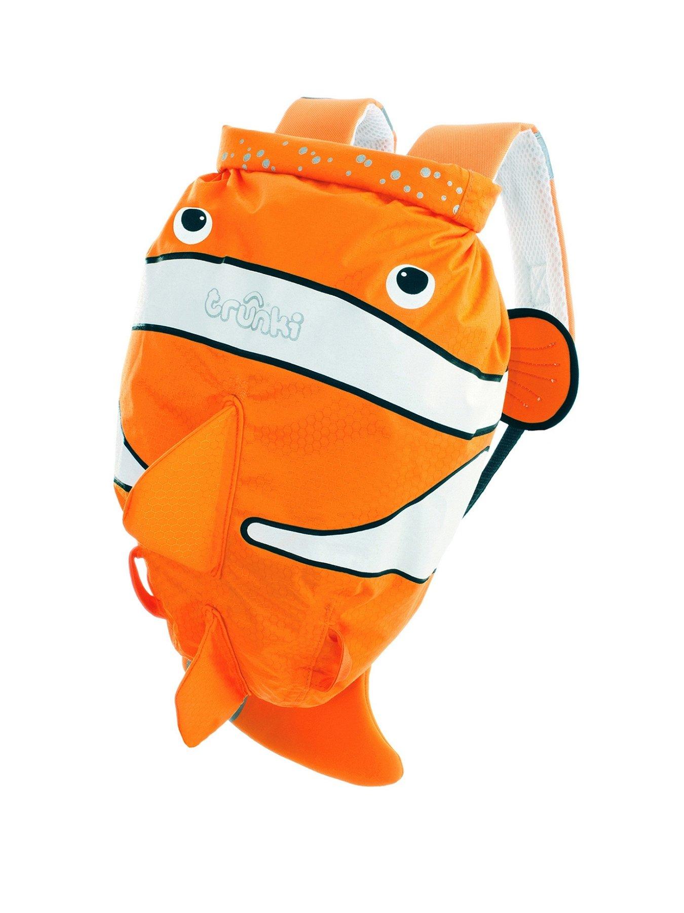 trunki-paddlepak-waterproof-kids-swim-bag-chuckles-the-clown-fish-medium-75l