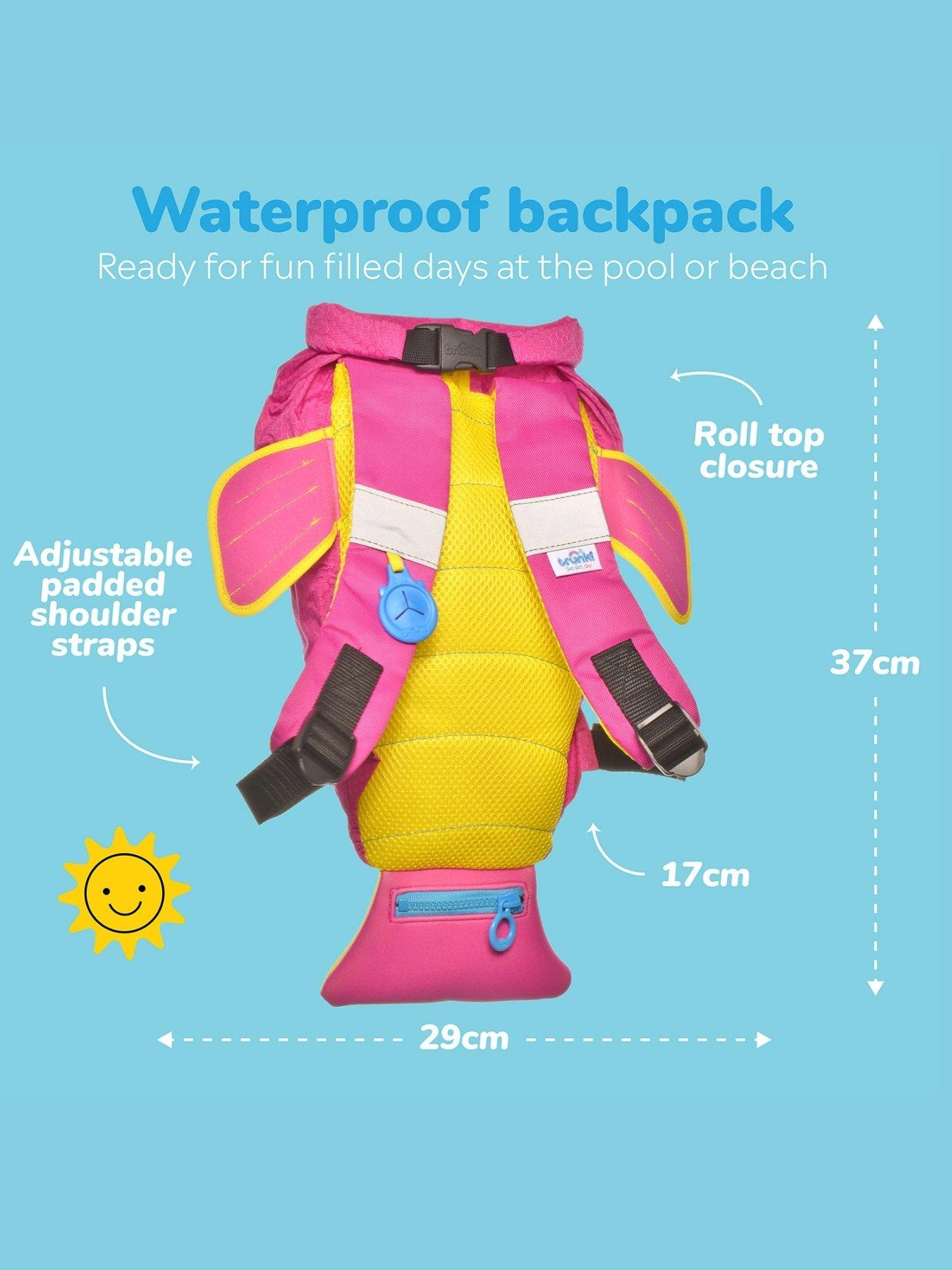 Image 3 of 6 of trunki PaddlePak Waterproof Kids Swim Bag - Coral the Tropical Fish (Medium - 7.5L)