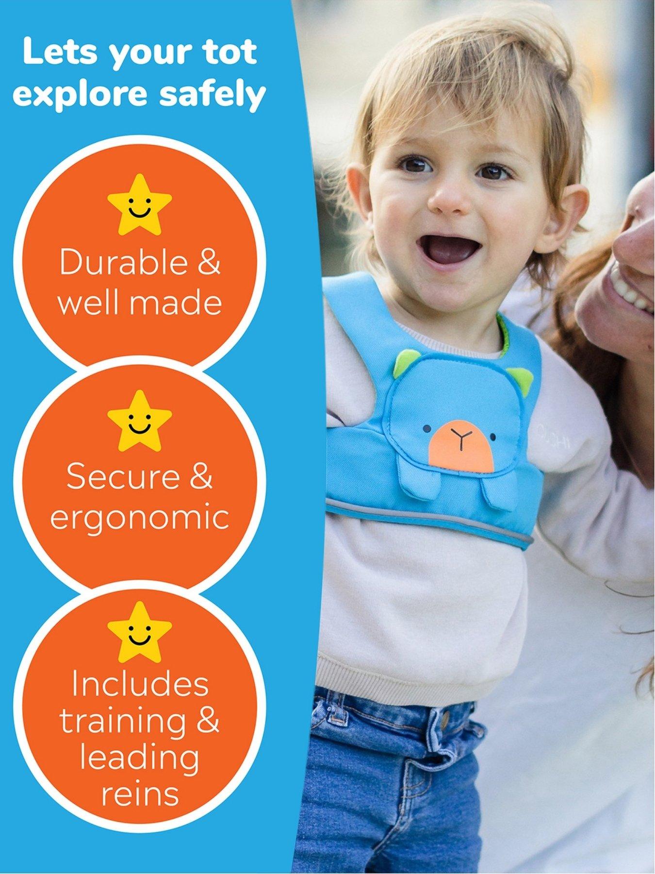 Image 5 of 7 of trunki Toddlepak Walking Reins/Safety Harness - Bert Bear